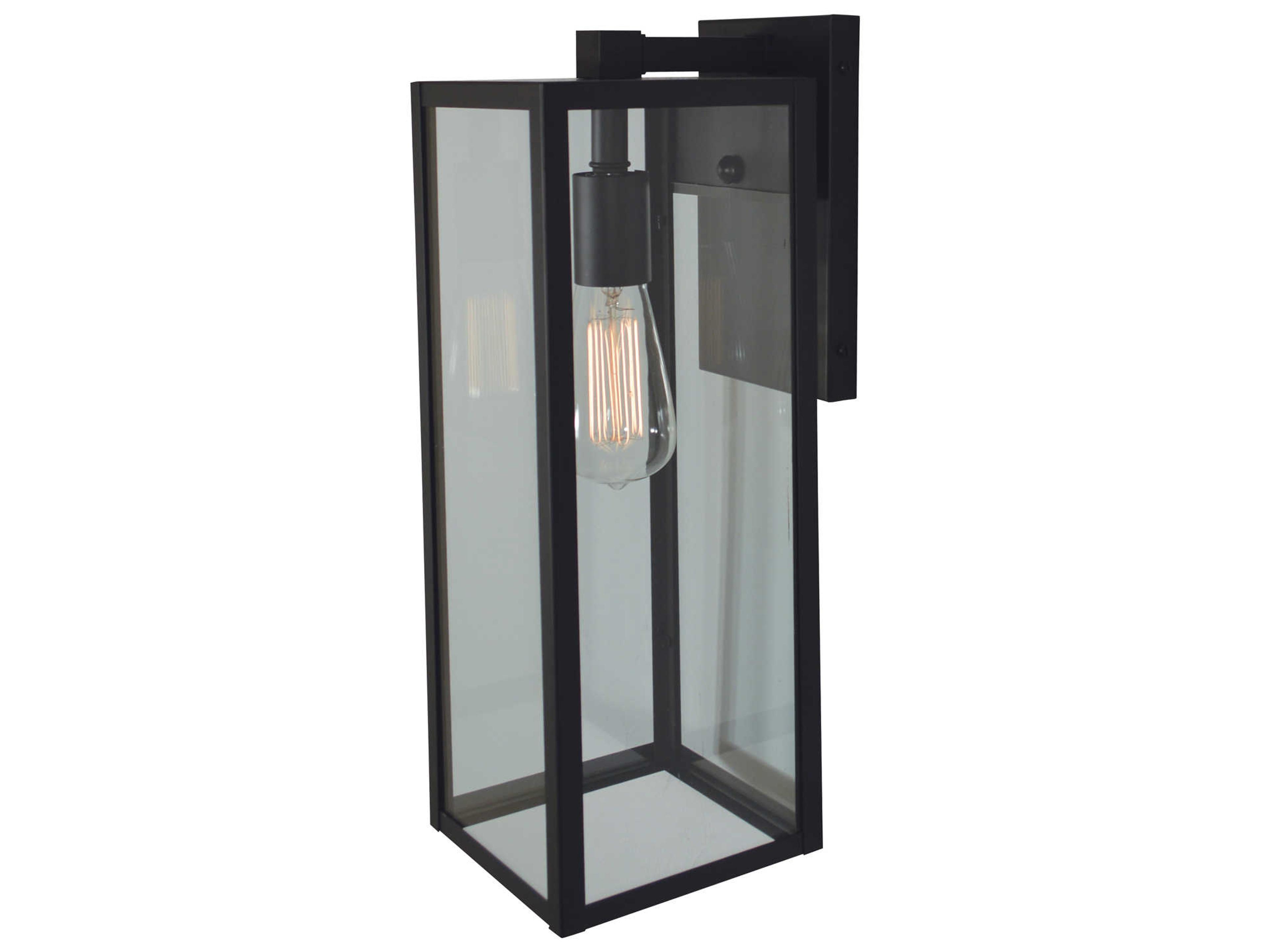 Arroyo Craftsman Vintage 1 - Light Glass Outdoor Wall Light