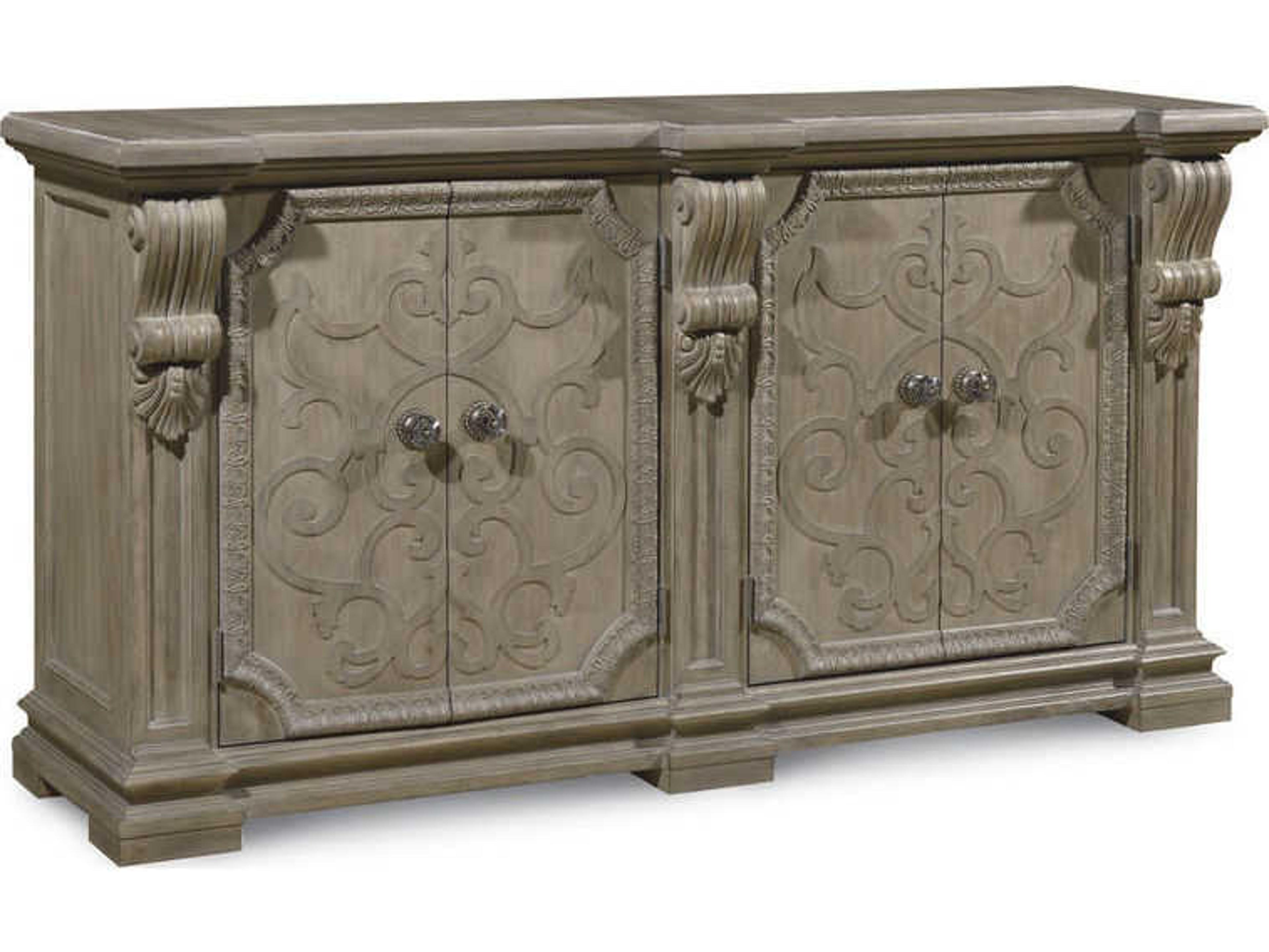 A.R.T. Furniture Arch Salvage Wren 76" Elm Wood Parch Sideboard