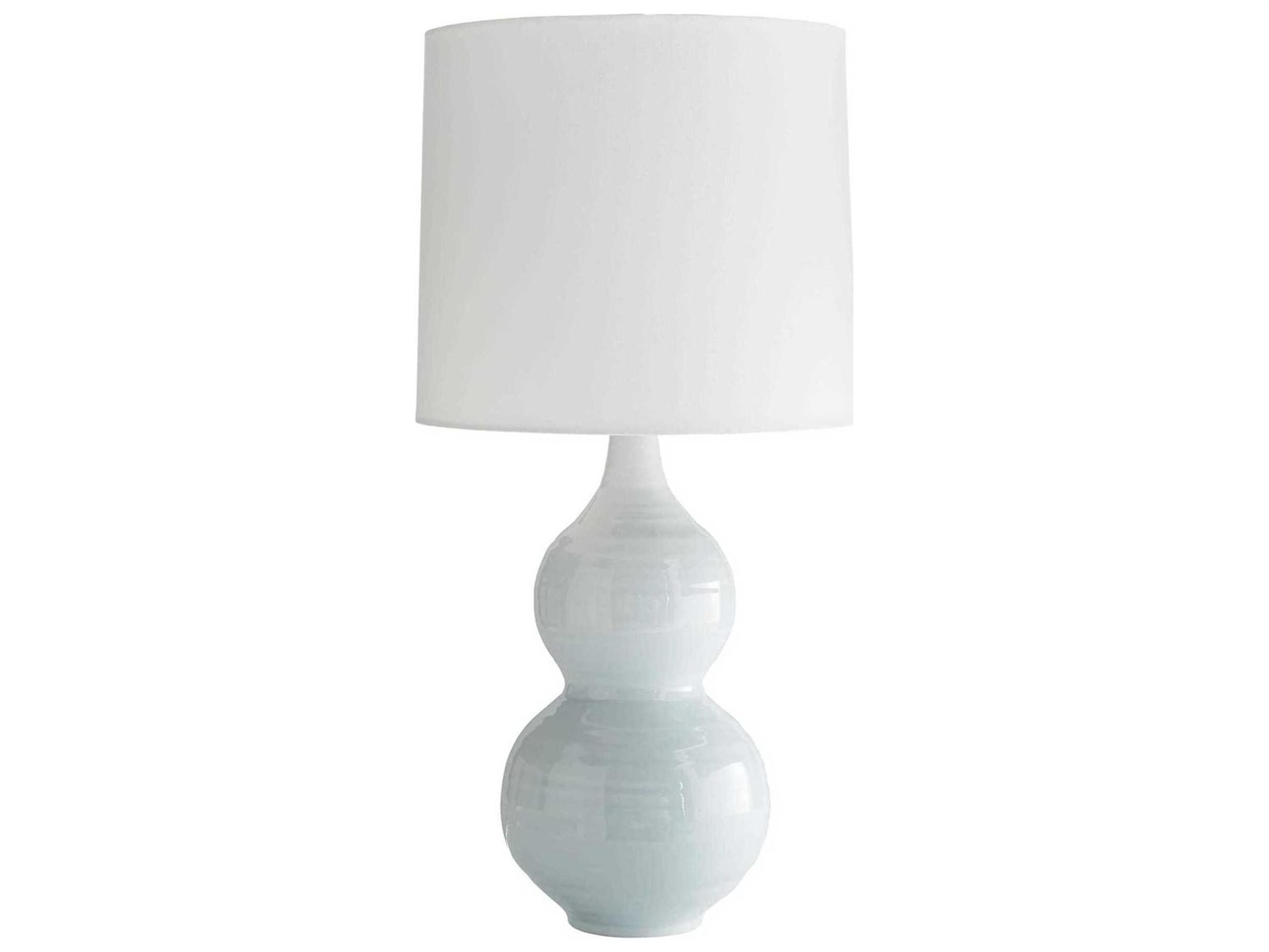 Arteriors Home Lacey Ice Blue Buffet Lamp