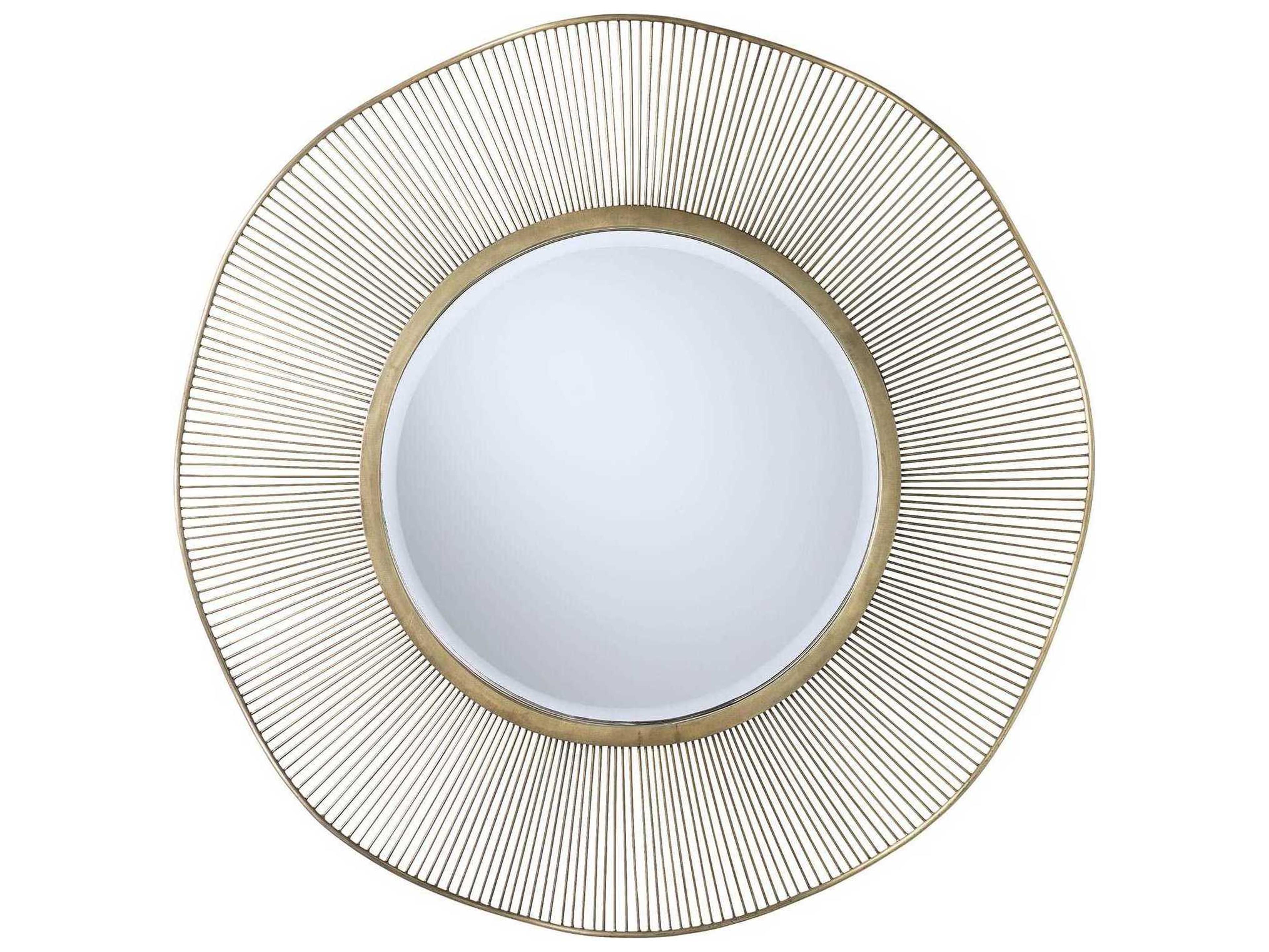 Arteriors Home Olympia Antique Brass Wall Mirror