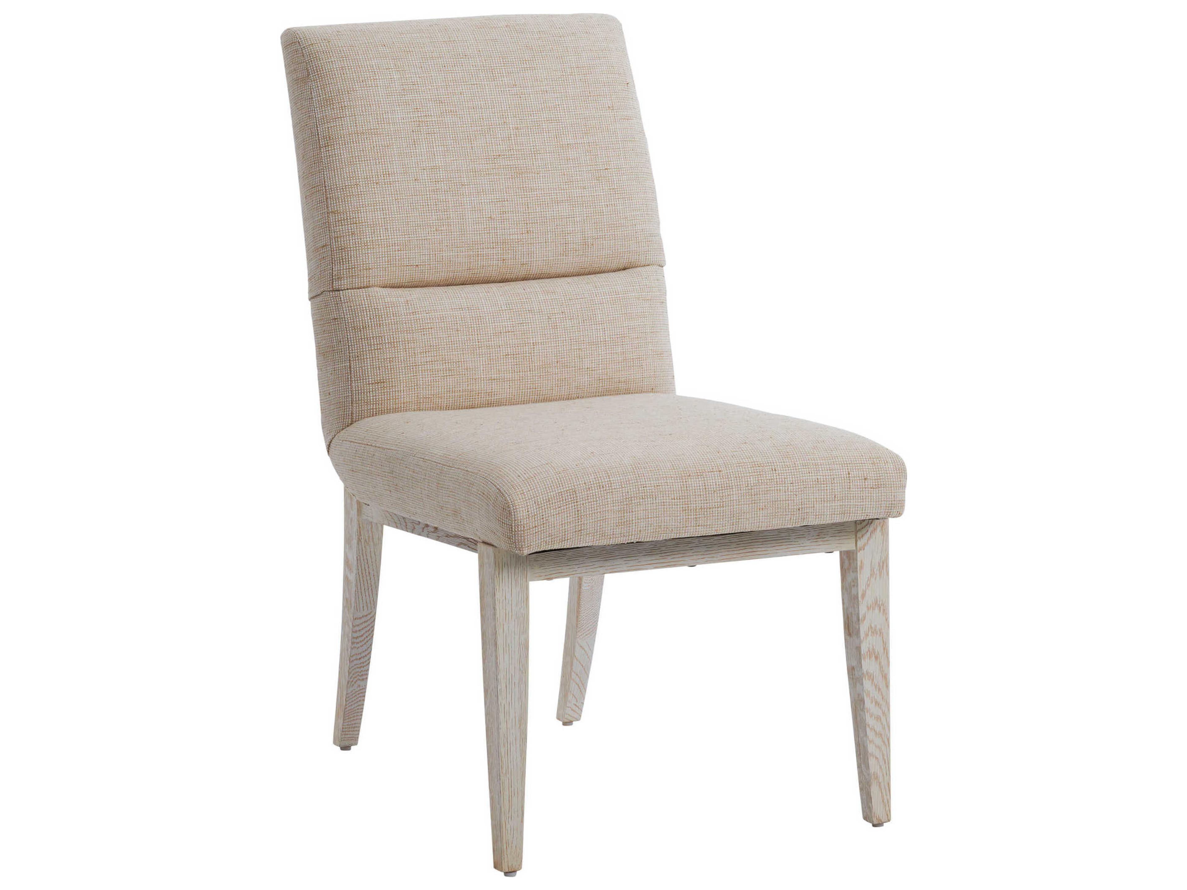 Barclay Butera Carmel Palmero Beige Upholstered Side Dining Chair