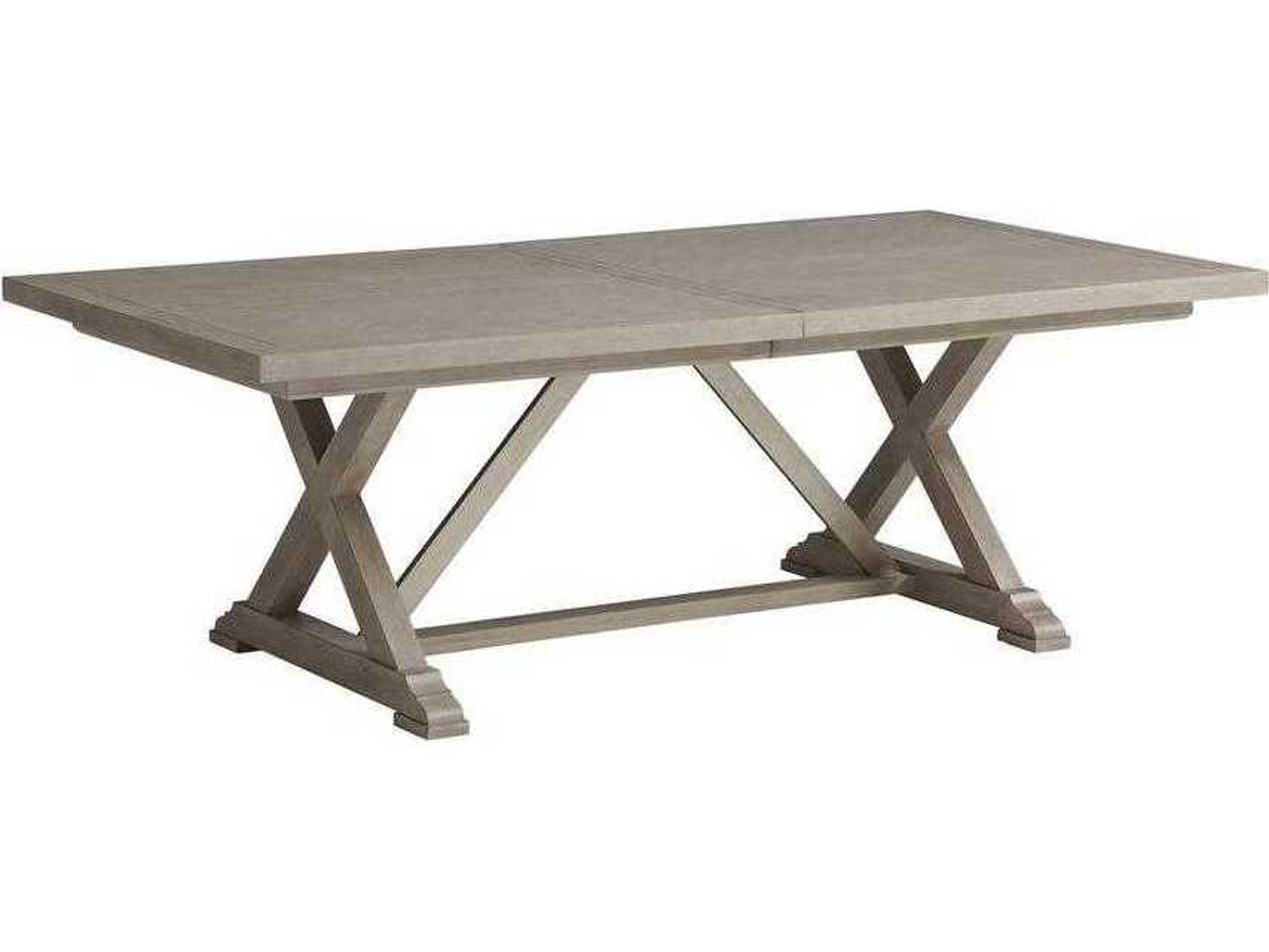 Barclay Butera Malibu Rockpoint Extendable Rectangular Wood Dining Table