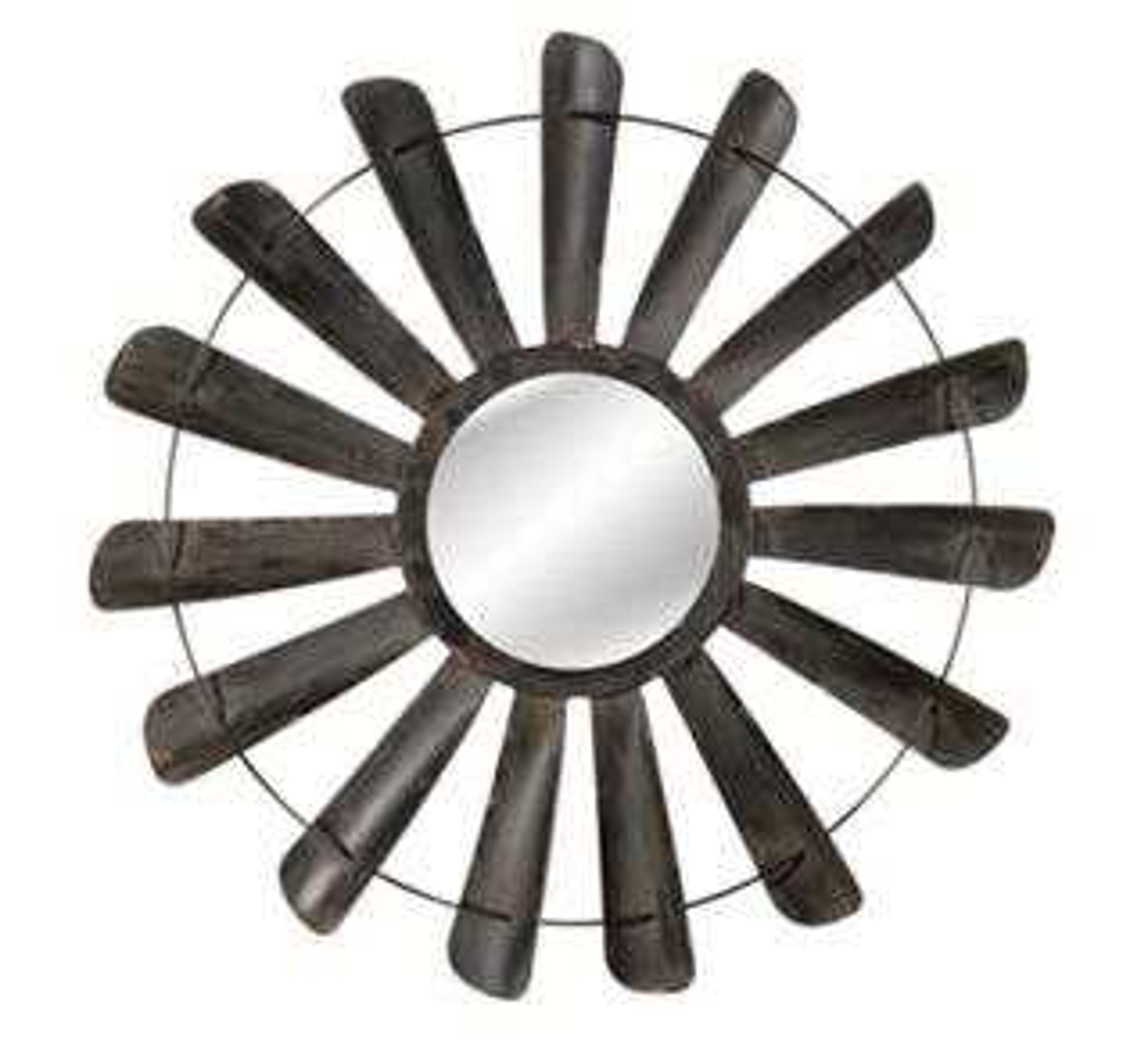 Bassett Mirror Belgian Modern Nolan Round Wall Mirror