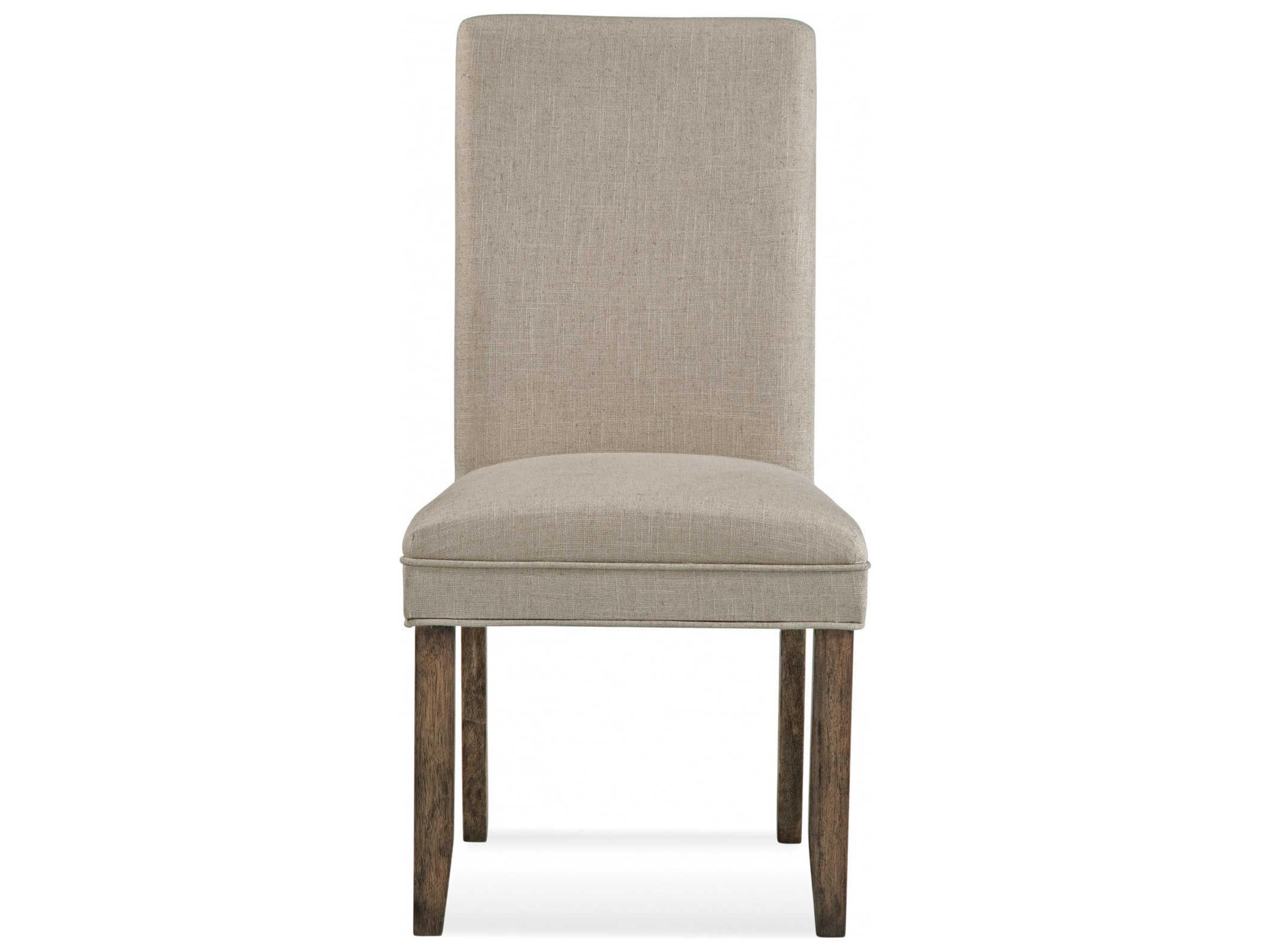 Bassett Mirror Colby Beige Upholstered Side Dining Chair