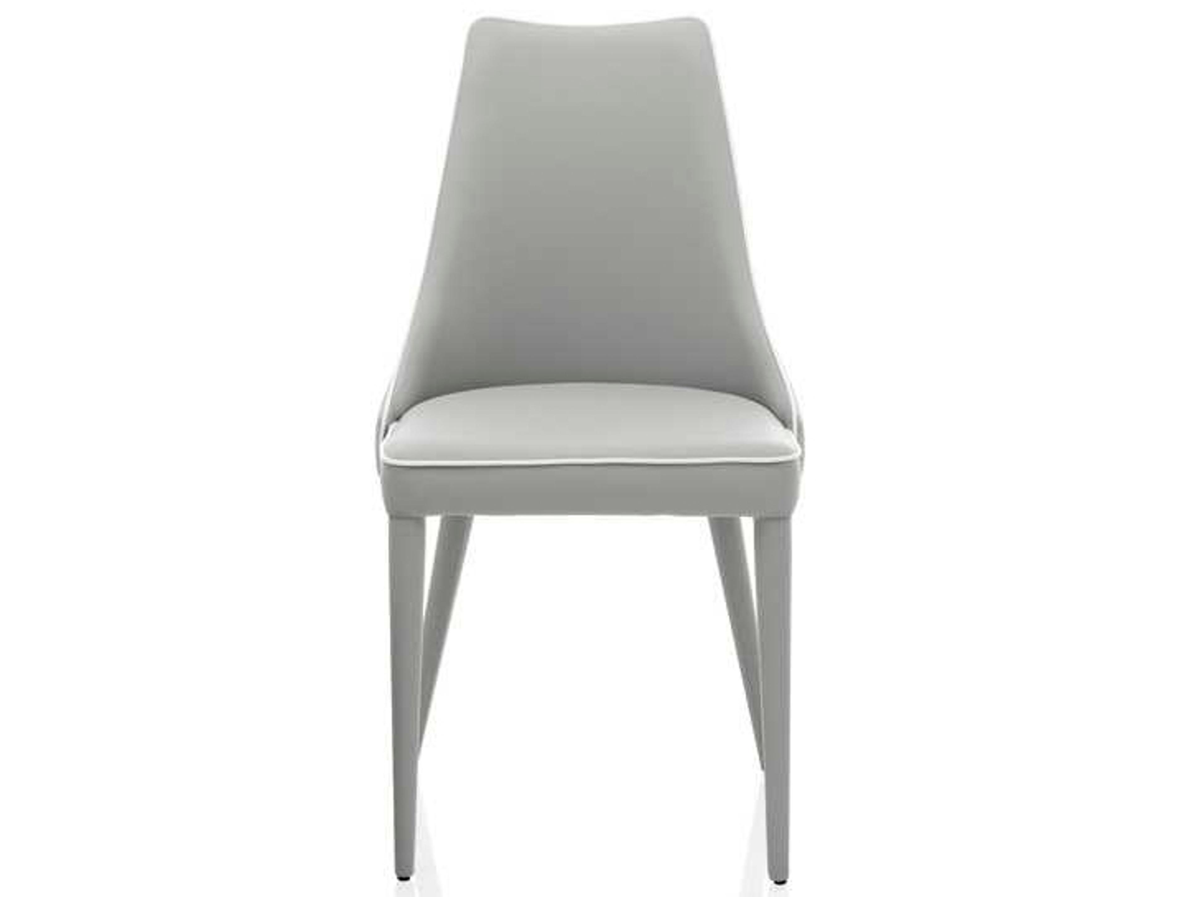 Bontempi Casa Clara Gray Side Dining Chair