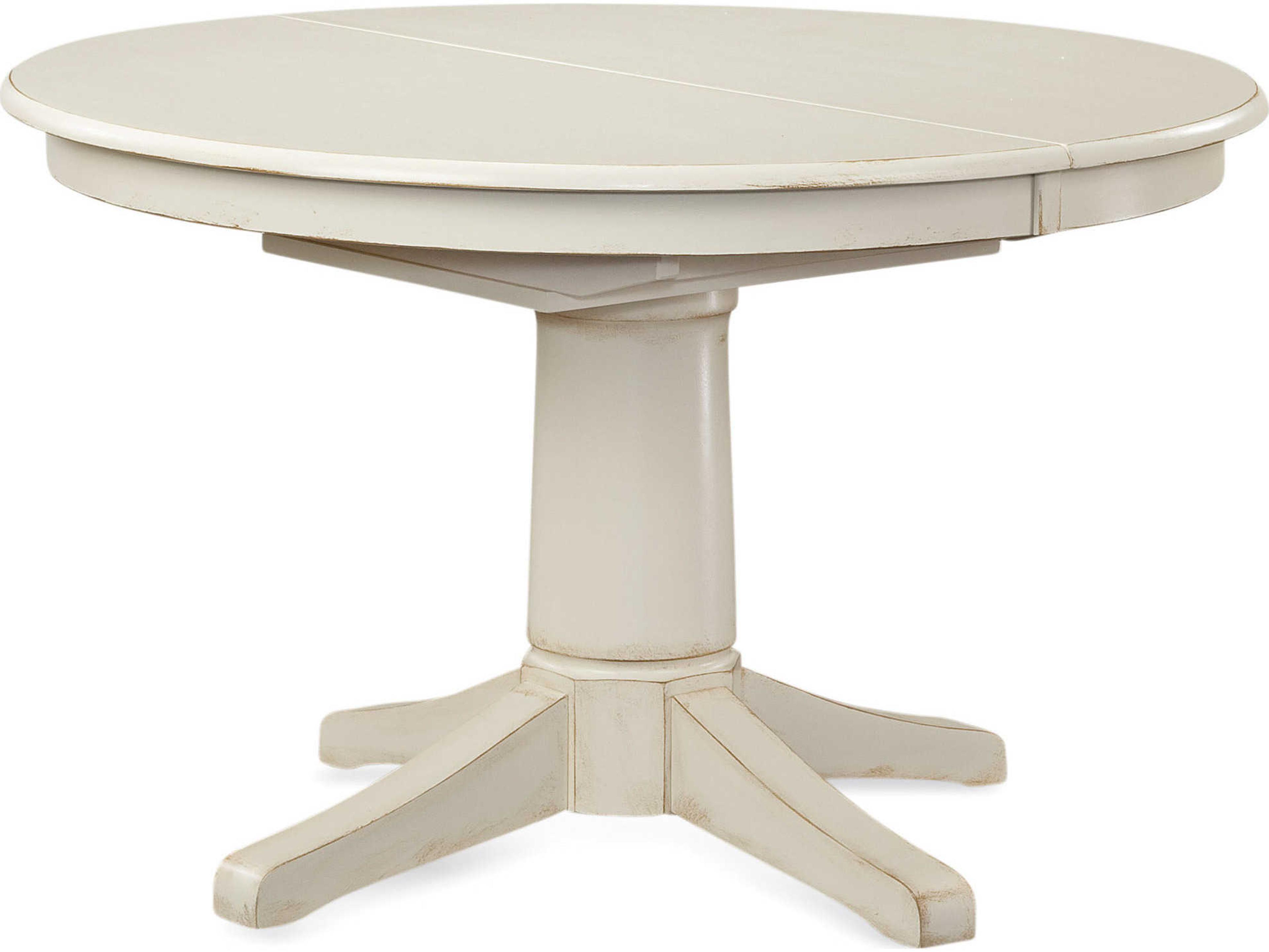 Braxton Culler Hues Extendable Round Wood Dining Table