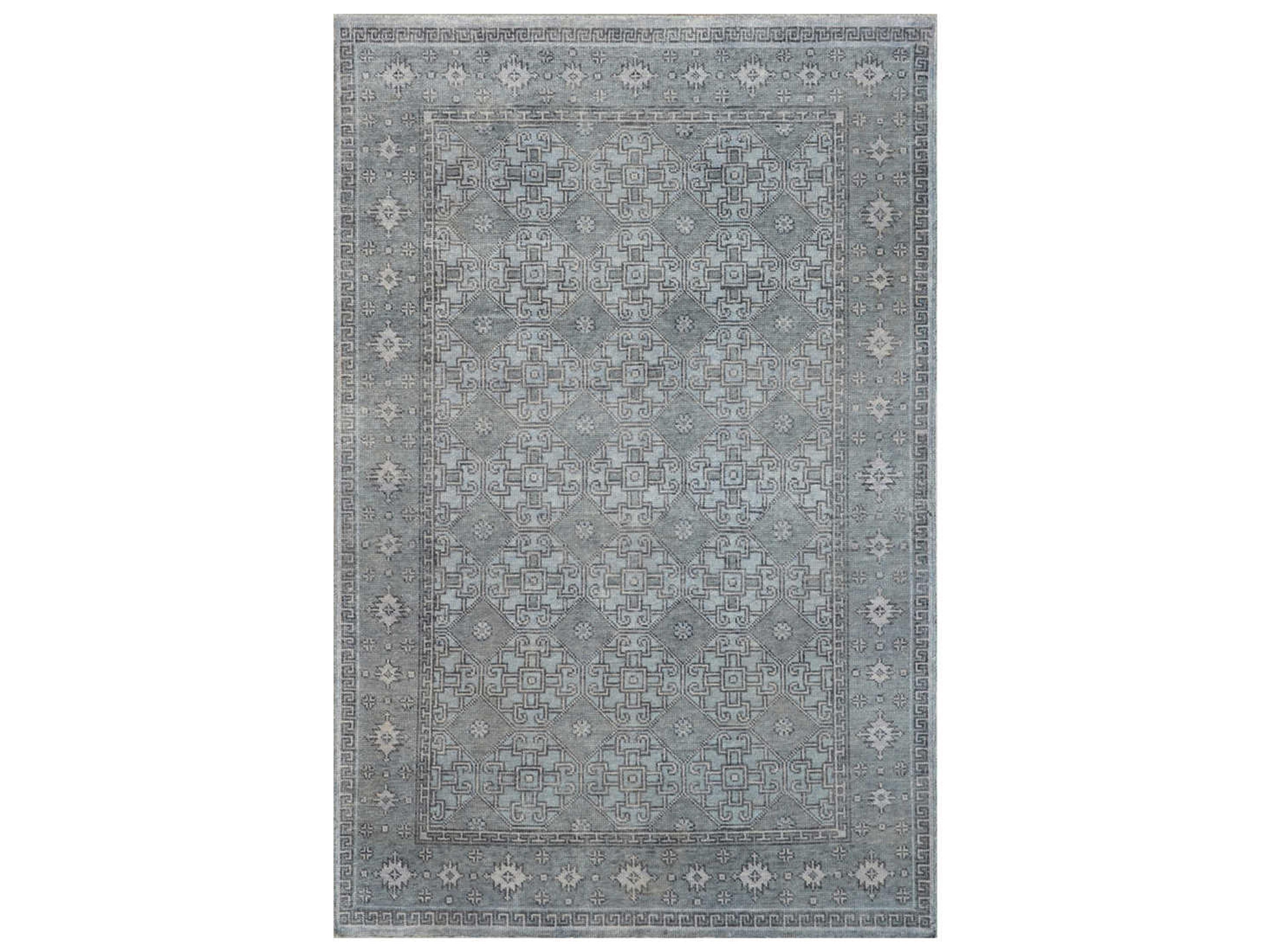 Chandra Eden Bordered Area Rug