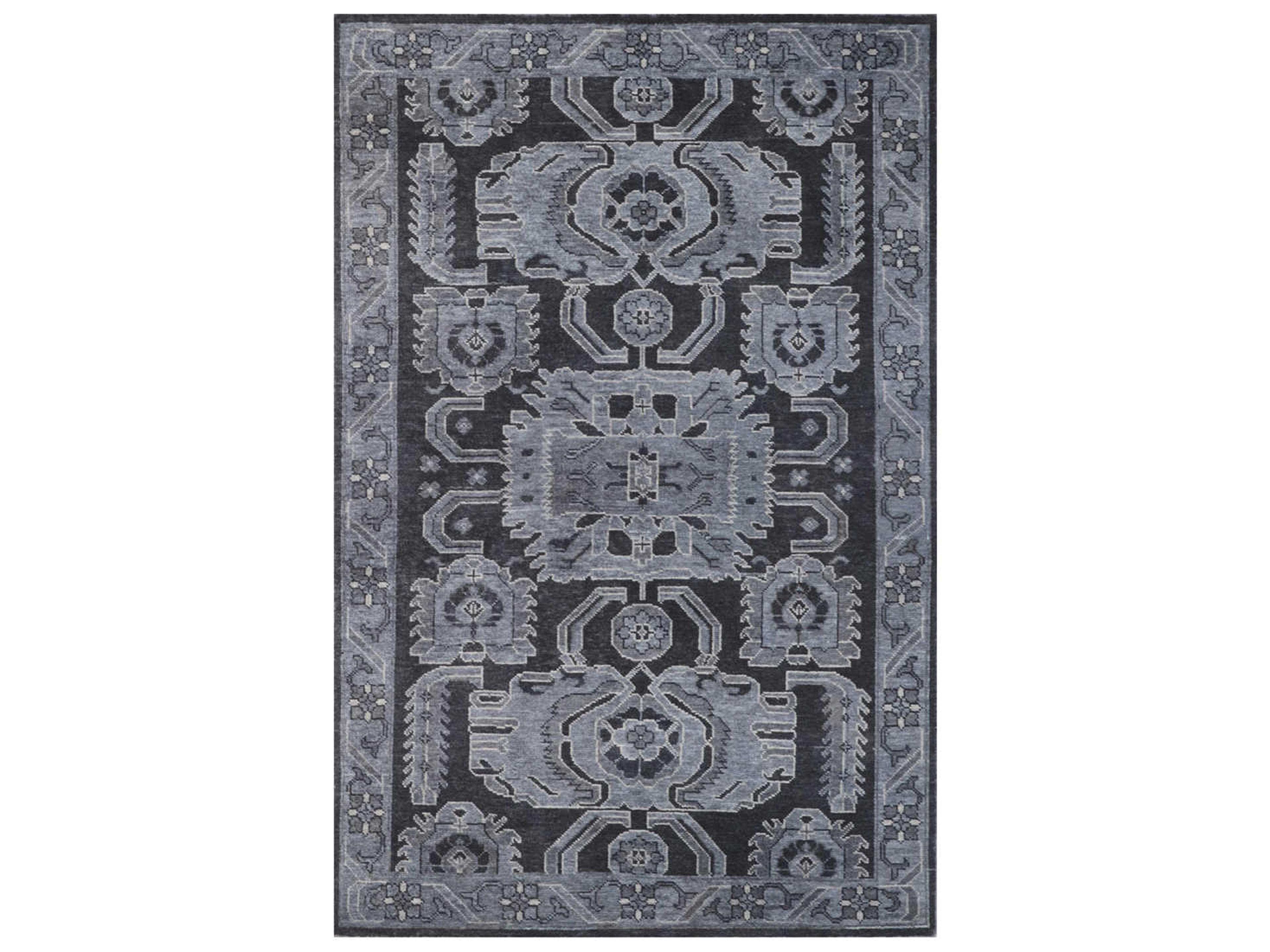 Chandra Eden Bordered Area Rug