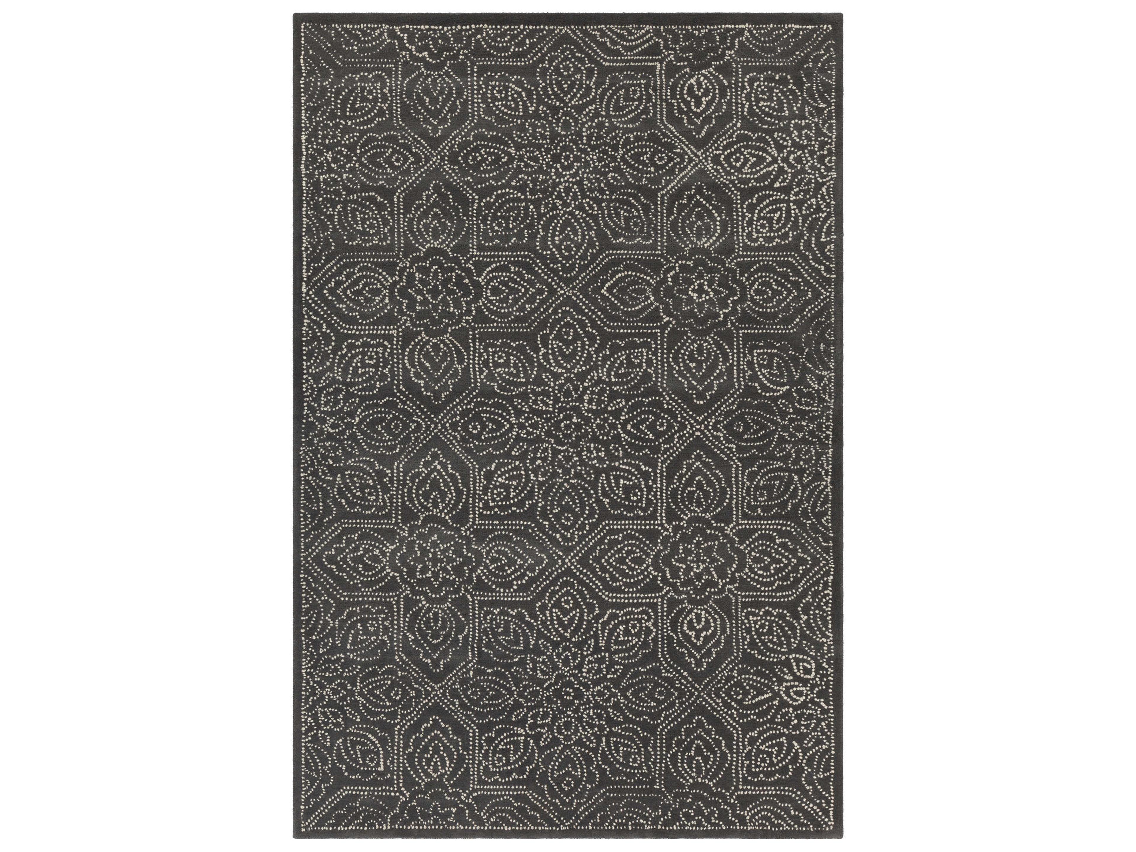 Chandra Hailee Damask Area Rug