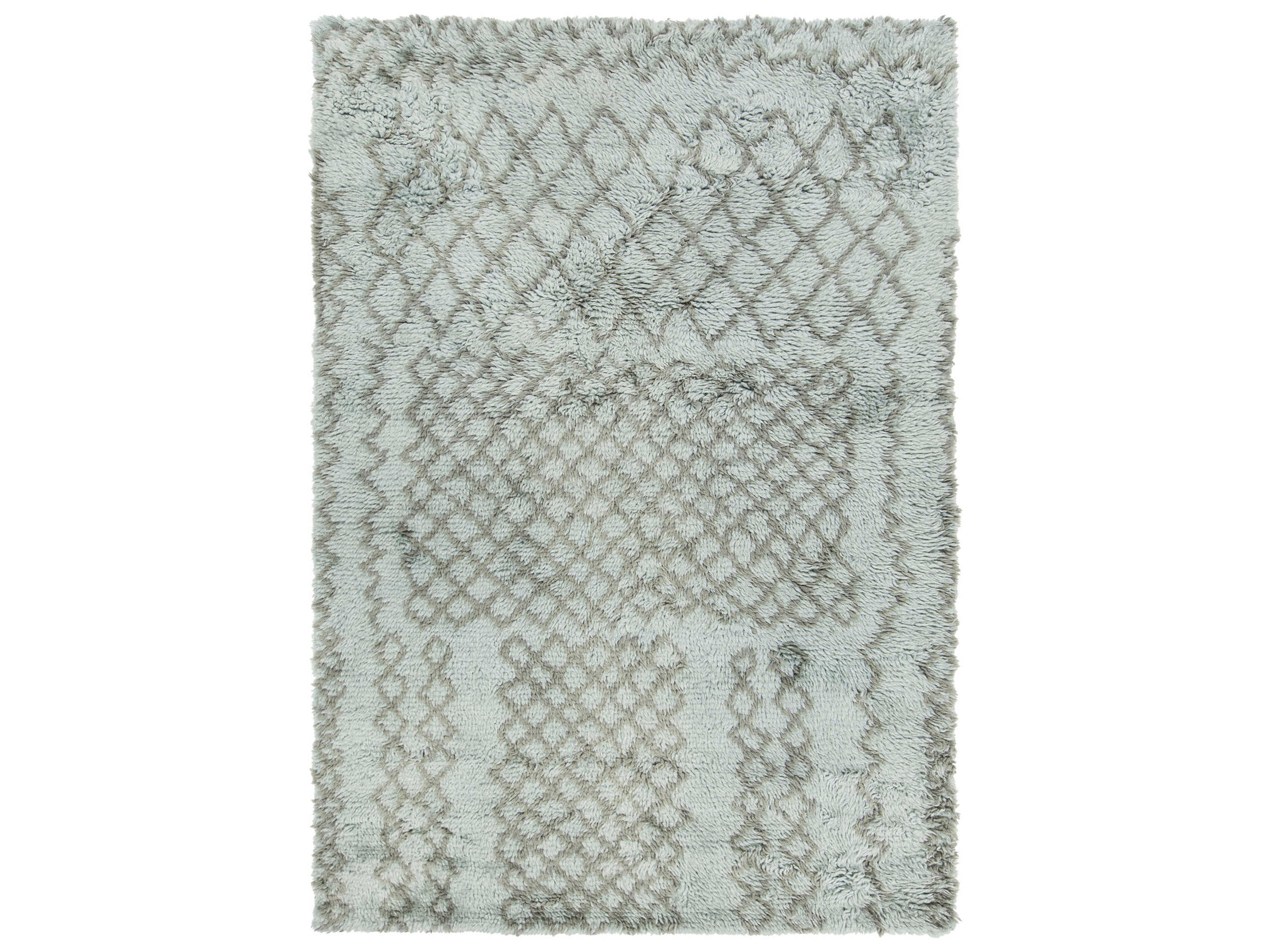 Chandra Jeri Shag Geometric Area Rug