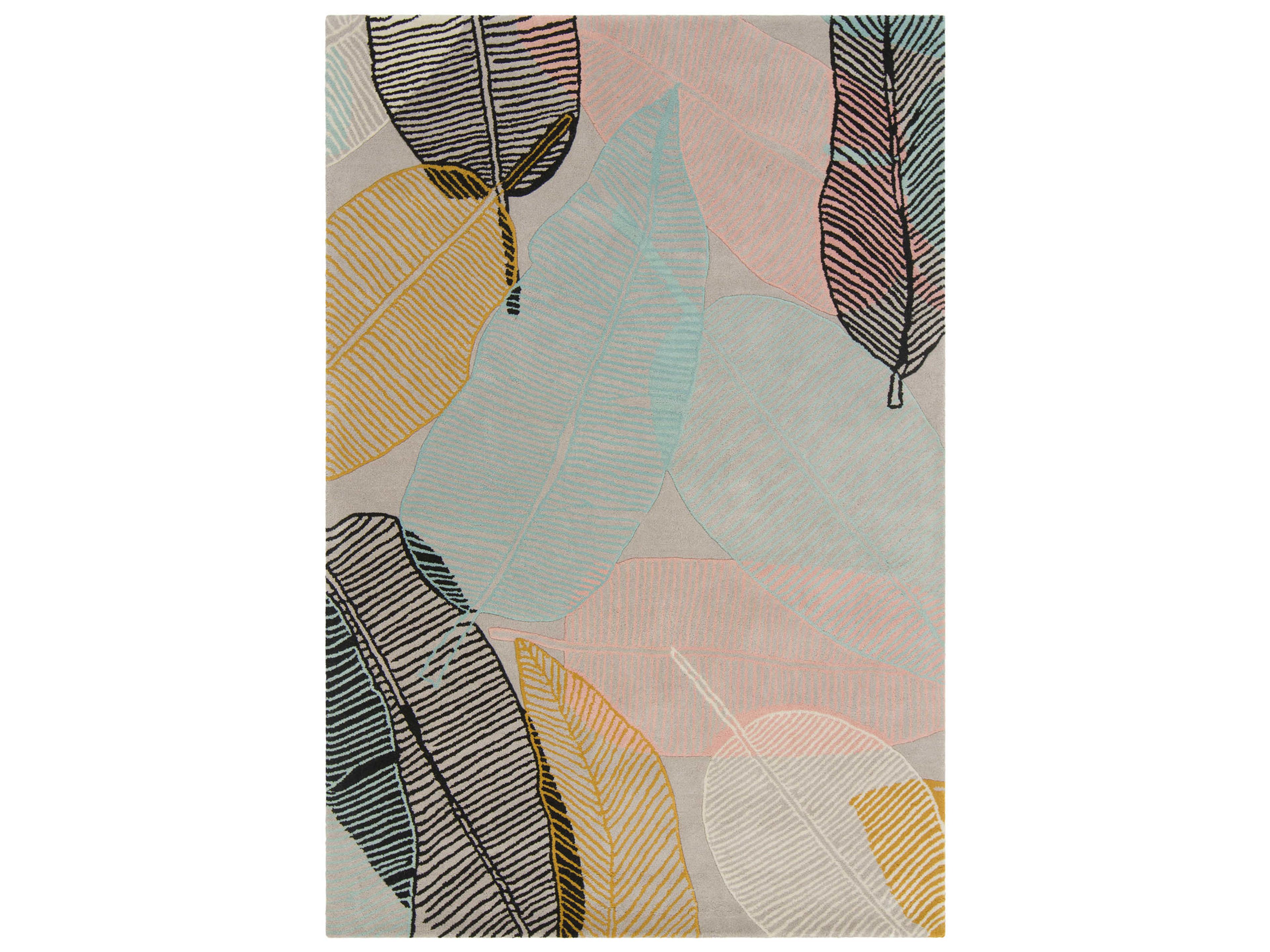 Chandra Jessica Swift Floral Area Rug