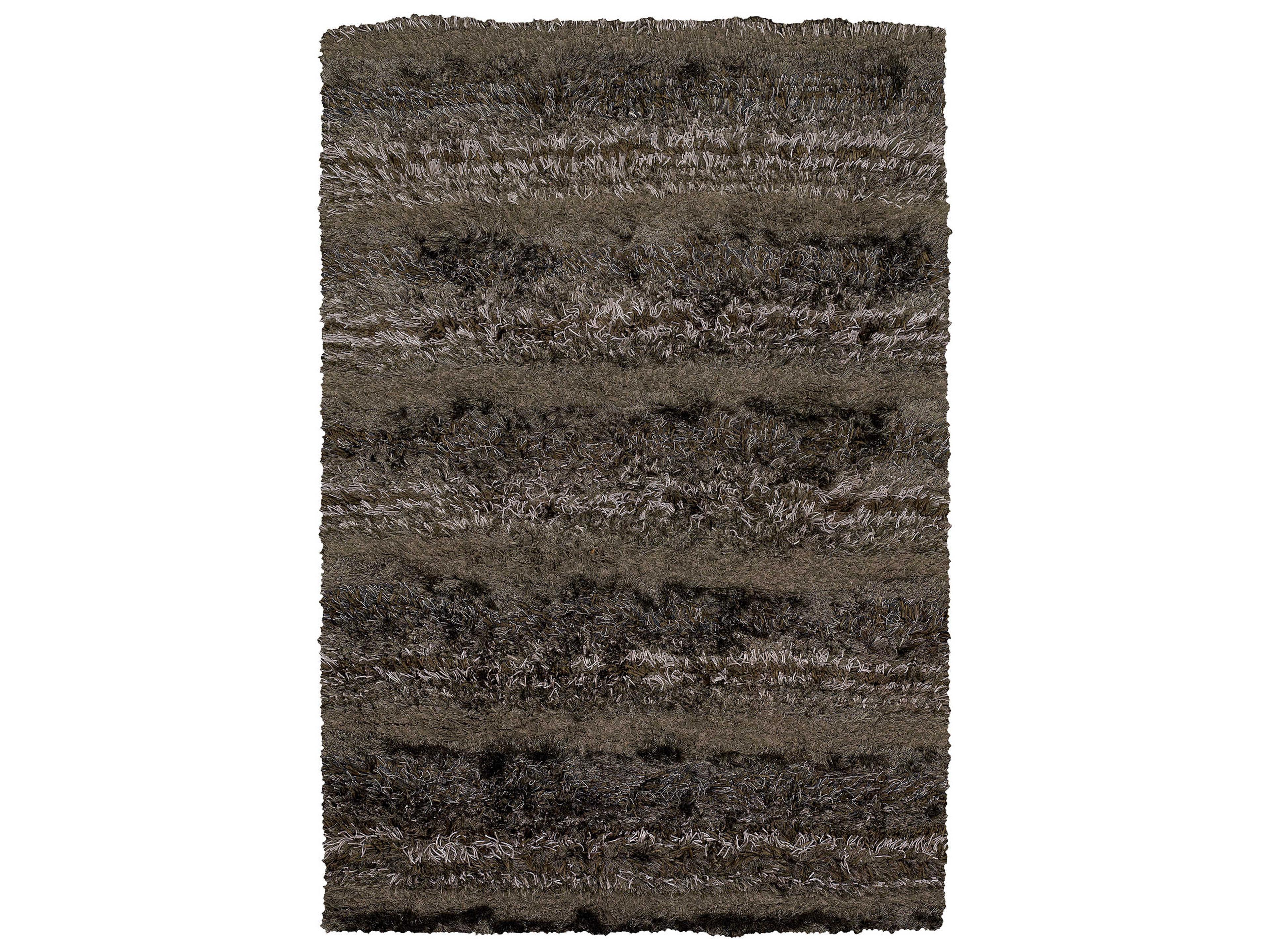 Chandra Kapaa Shag Striped Area Rug