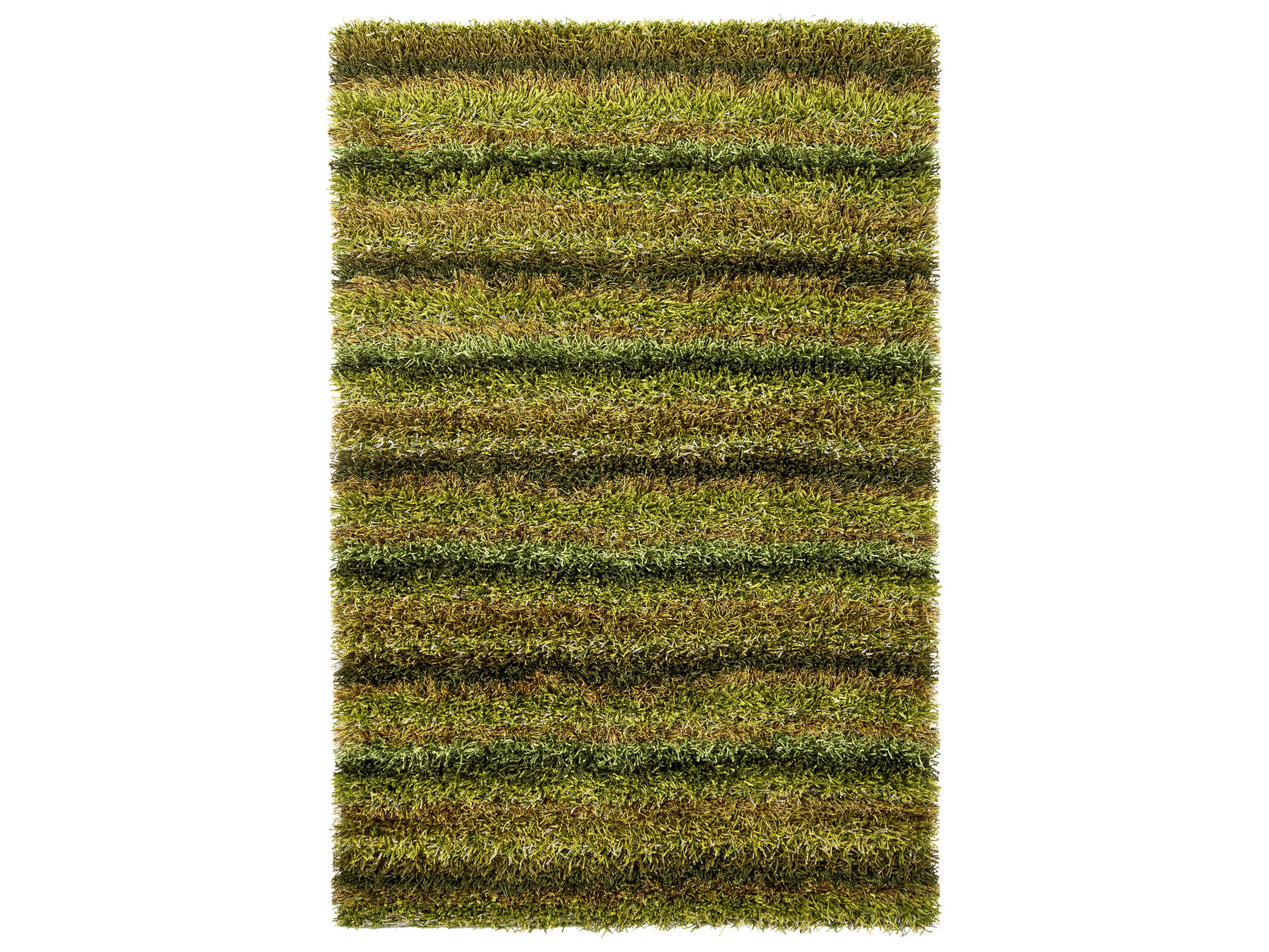 Chandra Kubu Shag Striped Area Rug