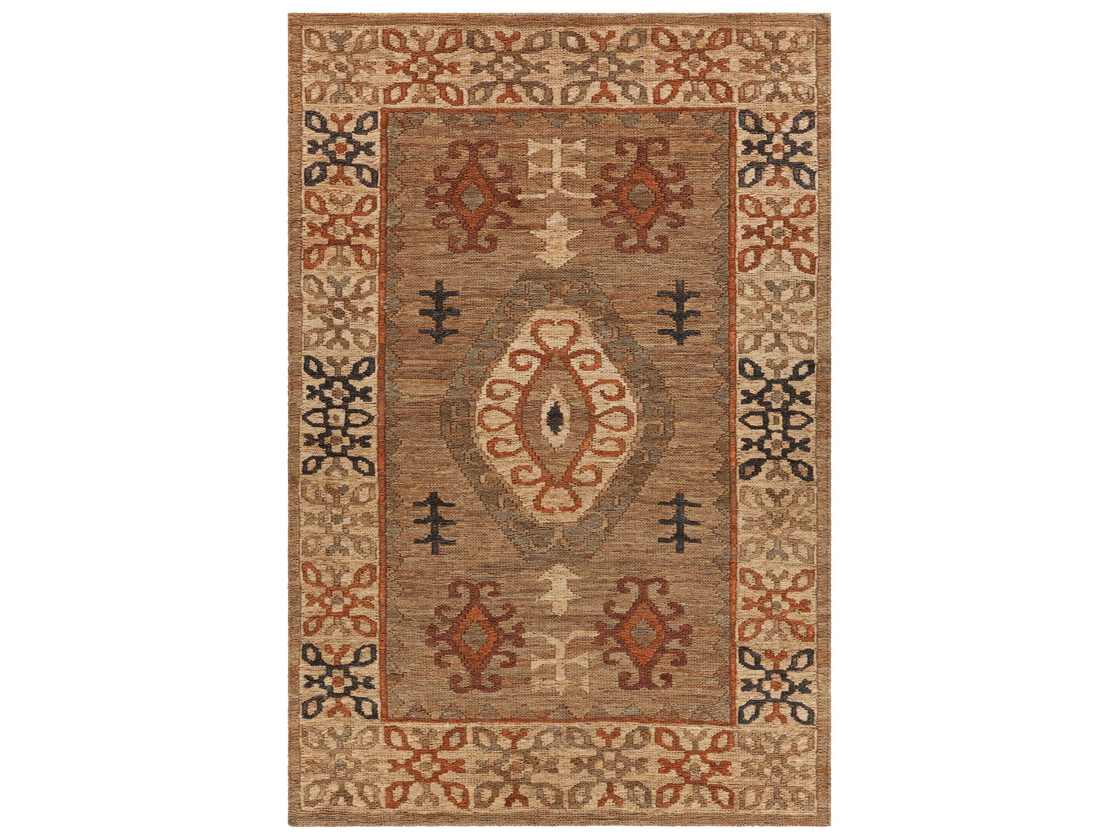 Chandra Ryleigh Bordered Area Rug