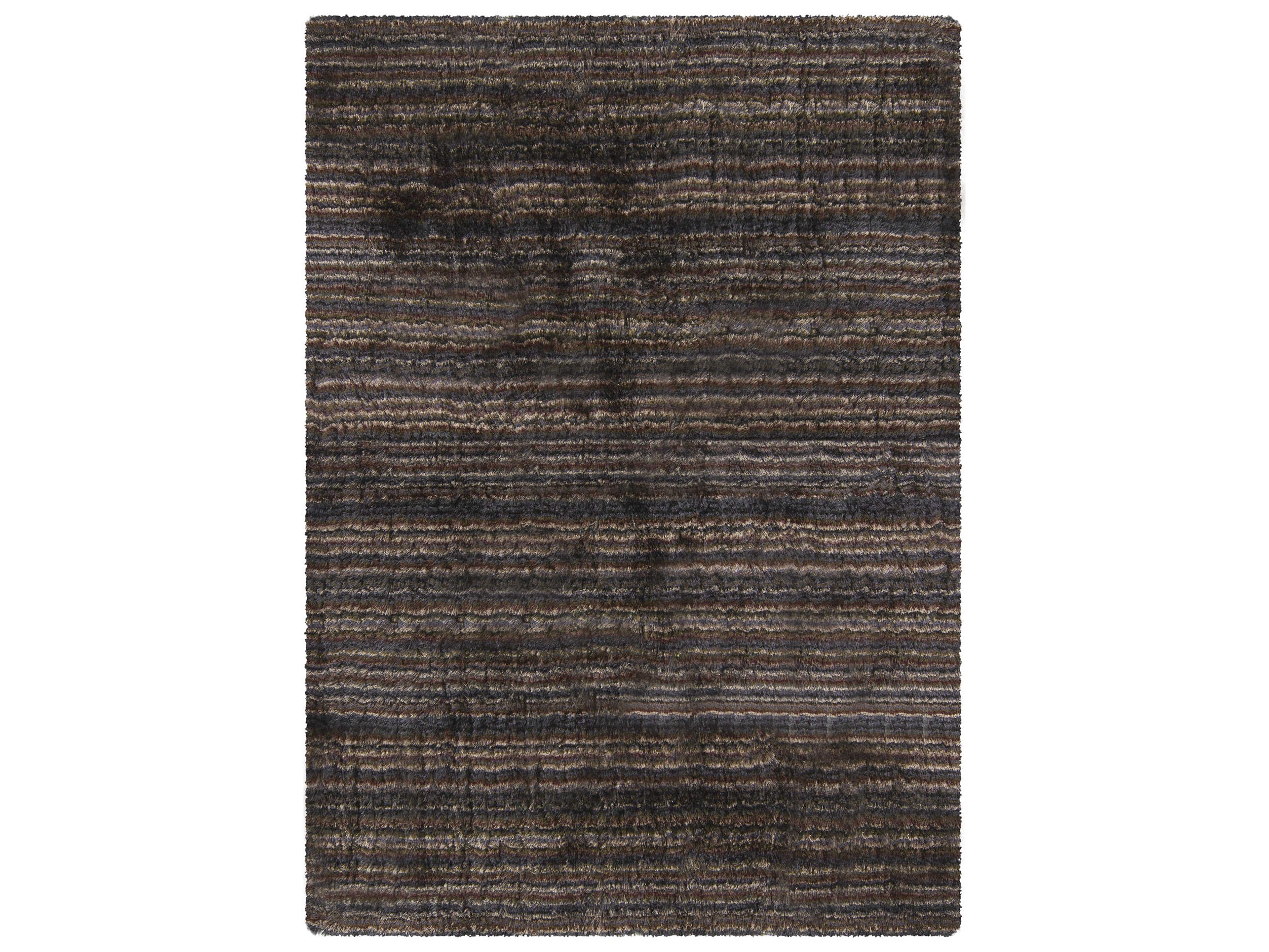 Chandra Savona Shag Striped Area Rug