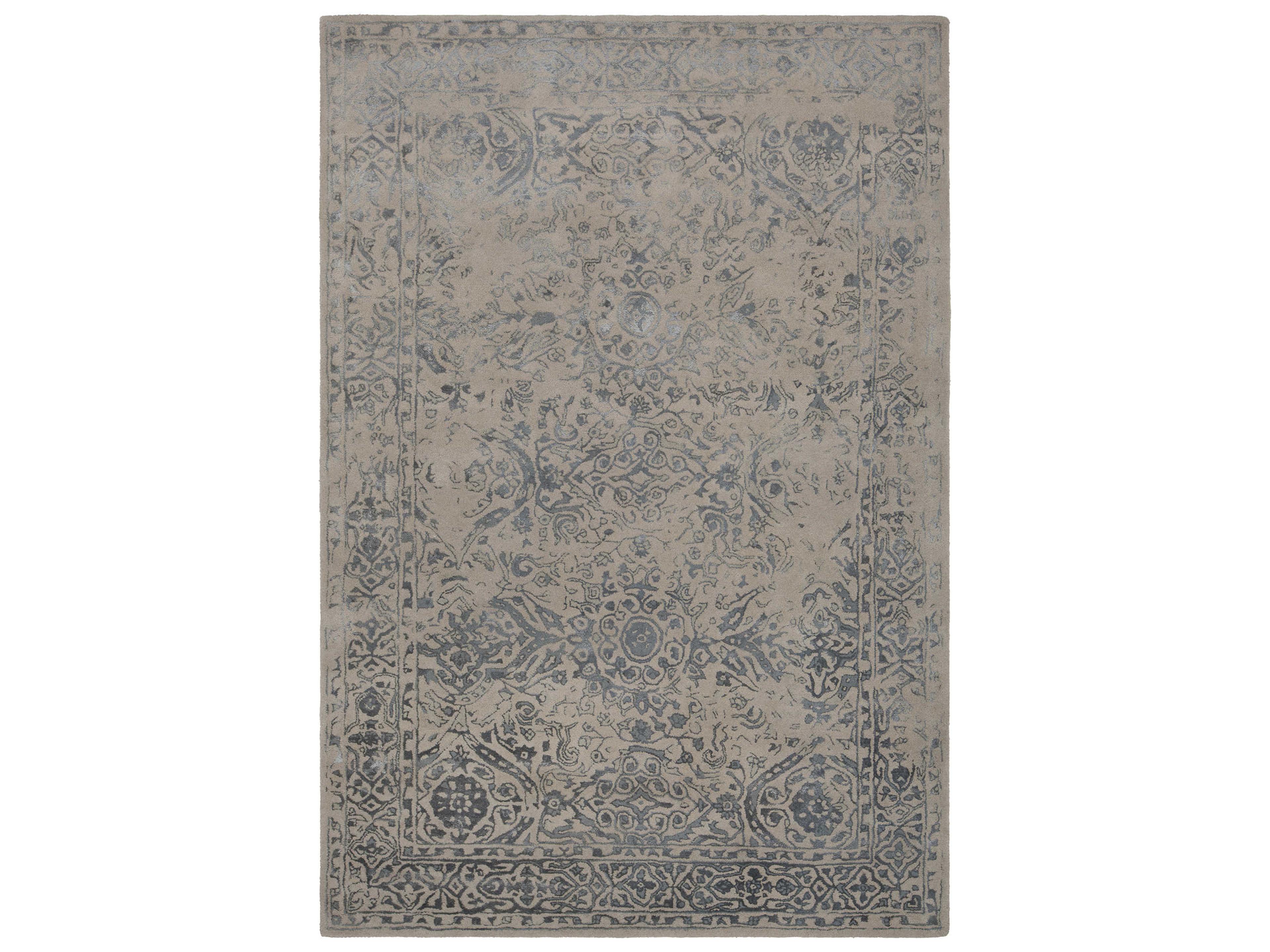 Chandra Zina Bordered Area Rug