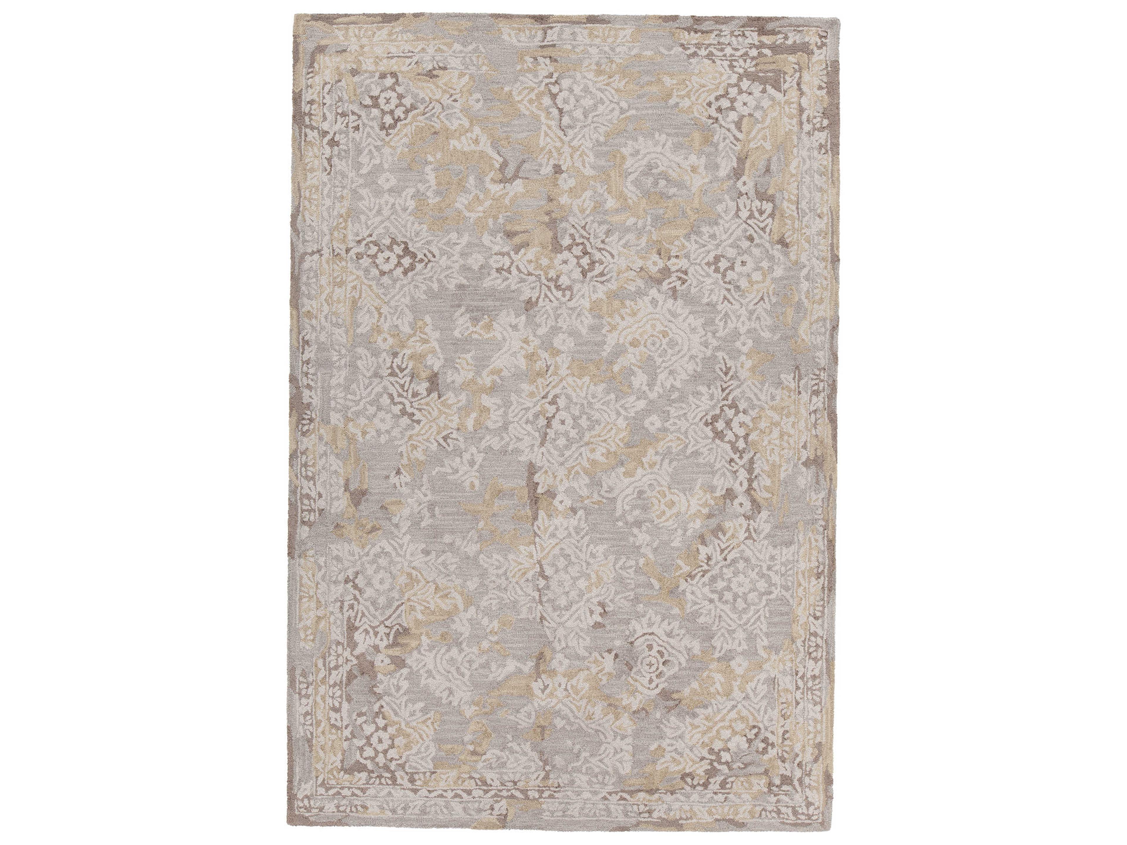 Chandra Zyana Bordered Area Rug