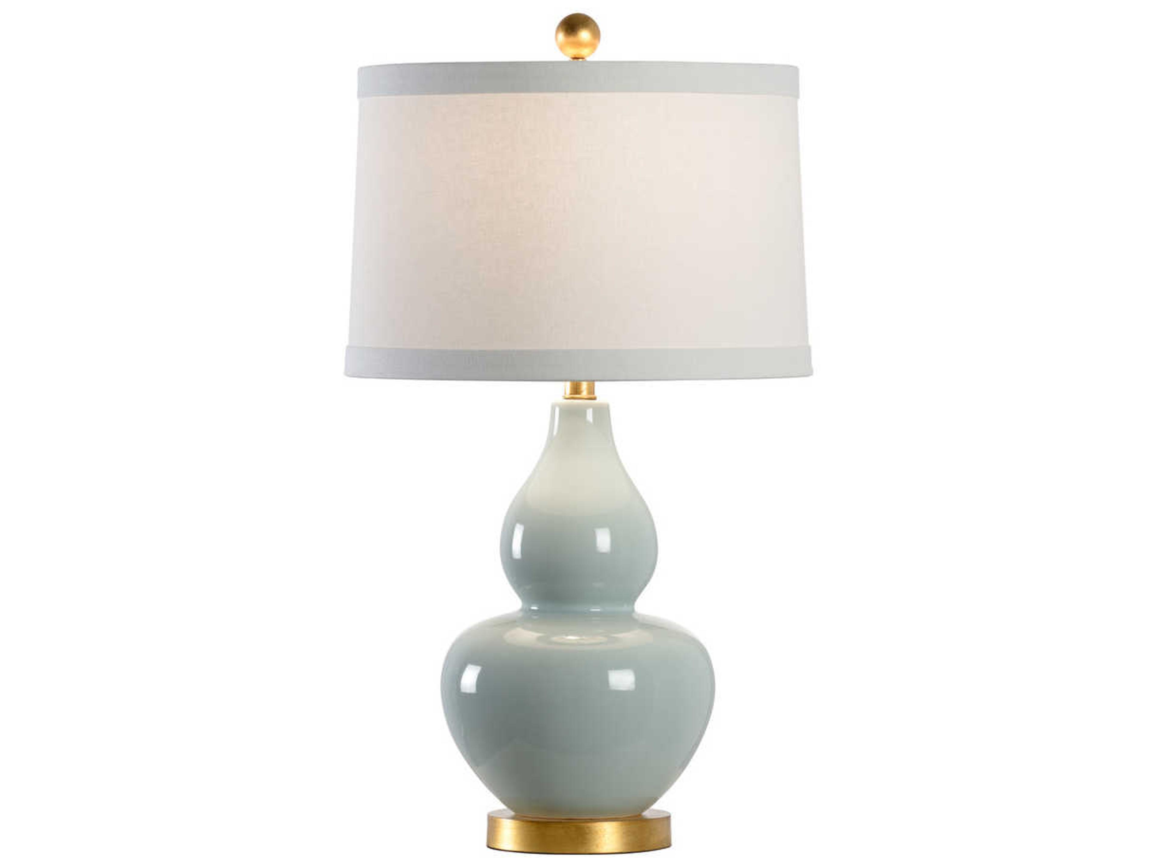 Chelsea House Celadon Glaze Green Buffet Lamp