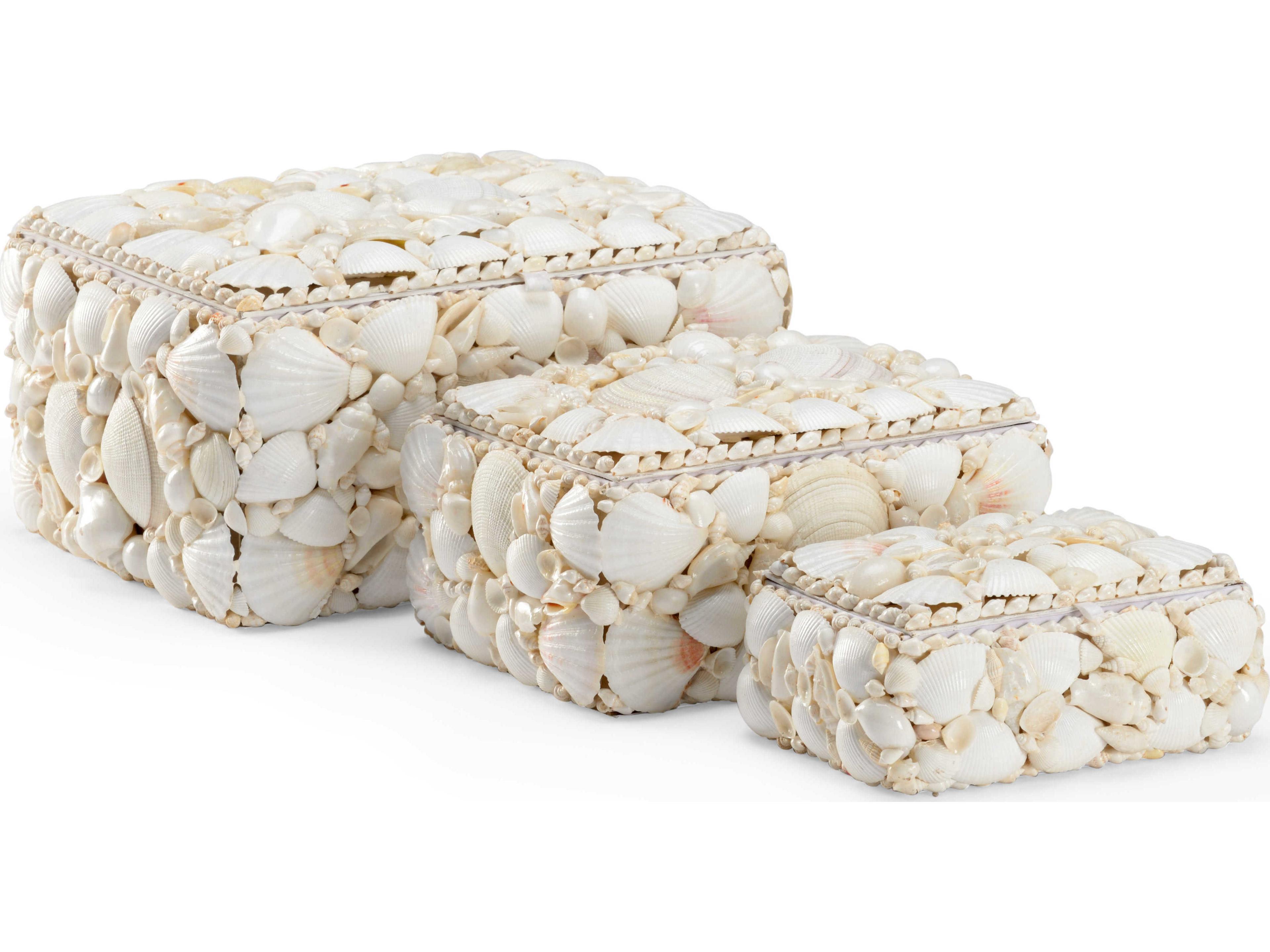 Chelsea House Natural White Jewelry Box