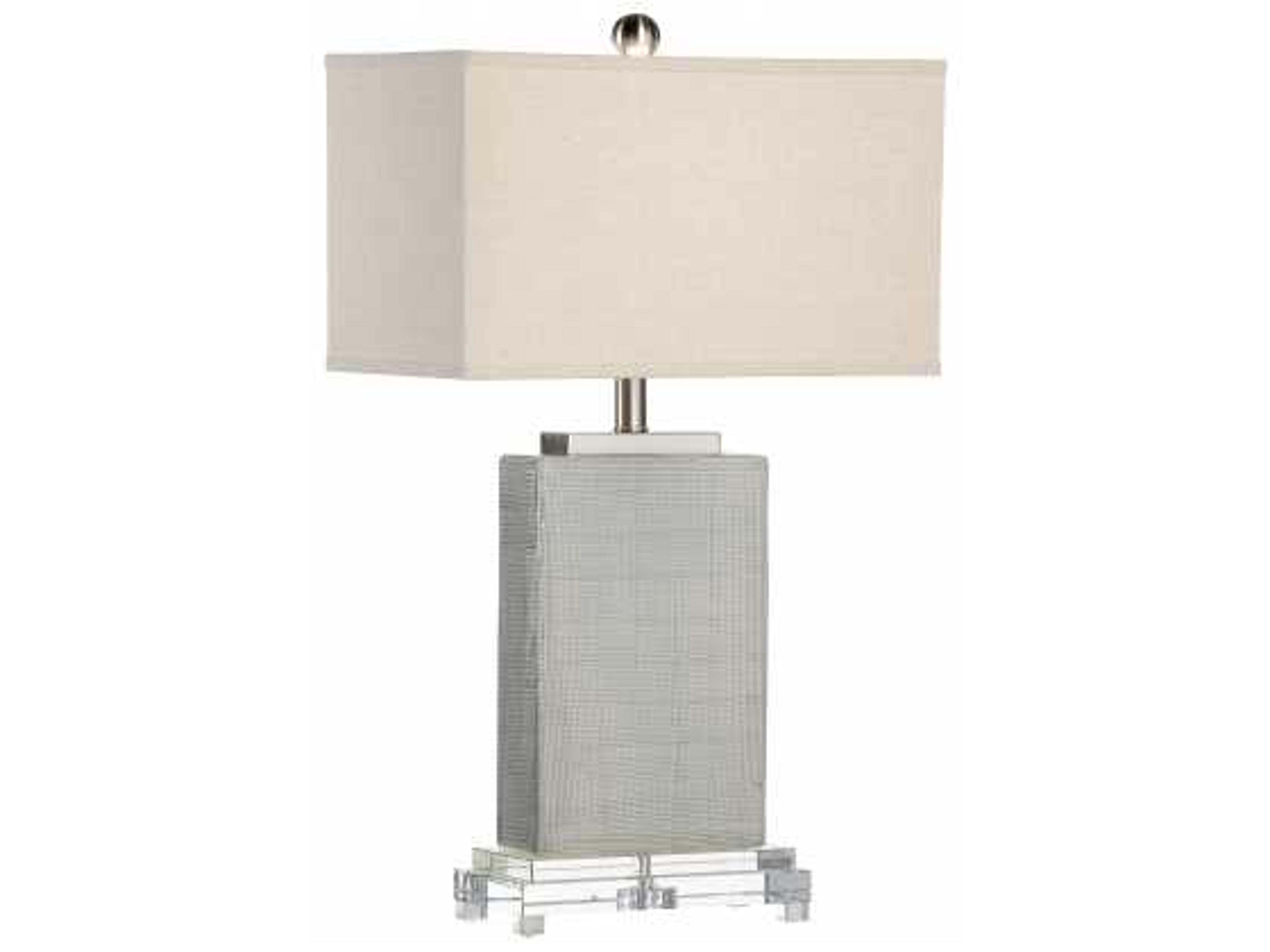 Chelsea House Gray Table Lamp