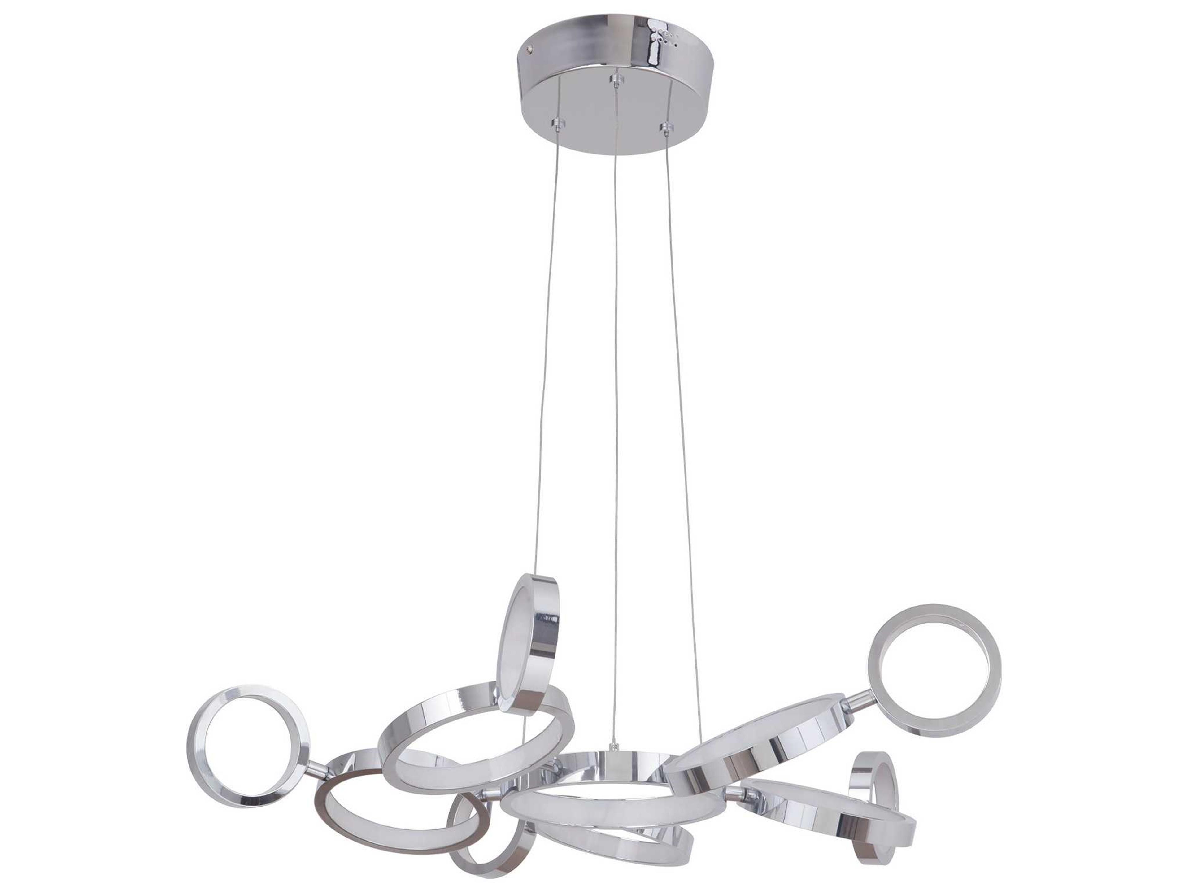 Craftmade Mira 11-Light Chrome LED Chandelier