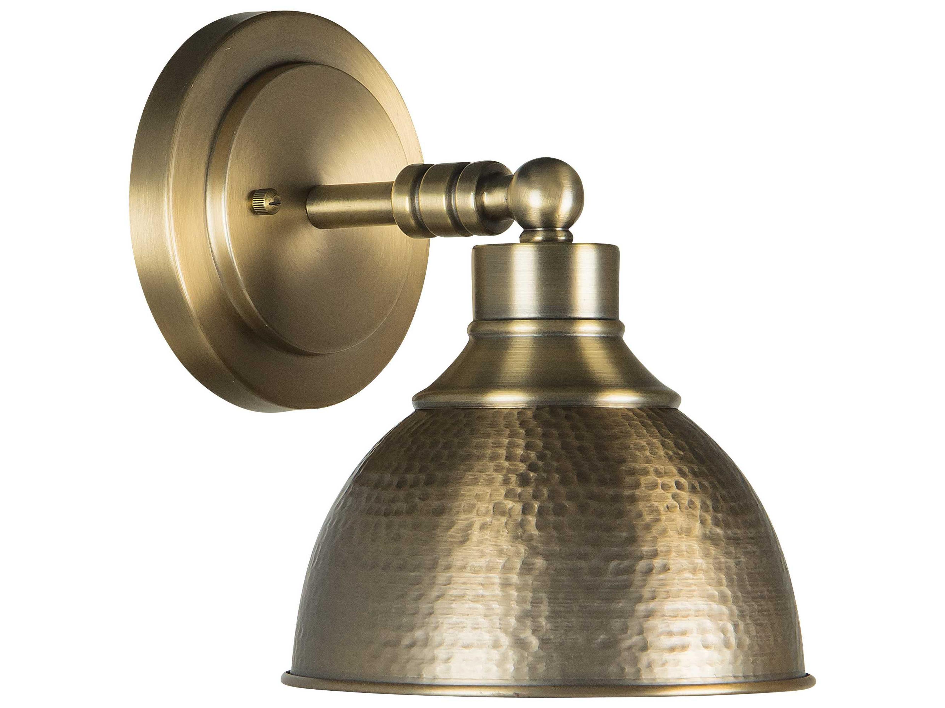 Craftmade Timarron 1-Light Legacy Brass Wall Sconce