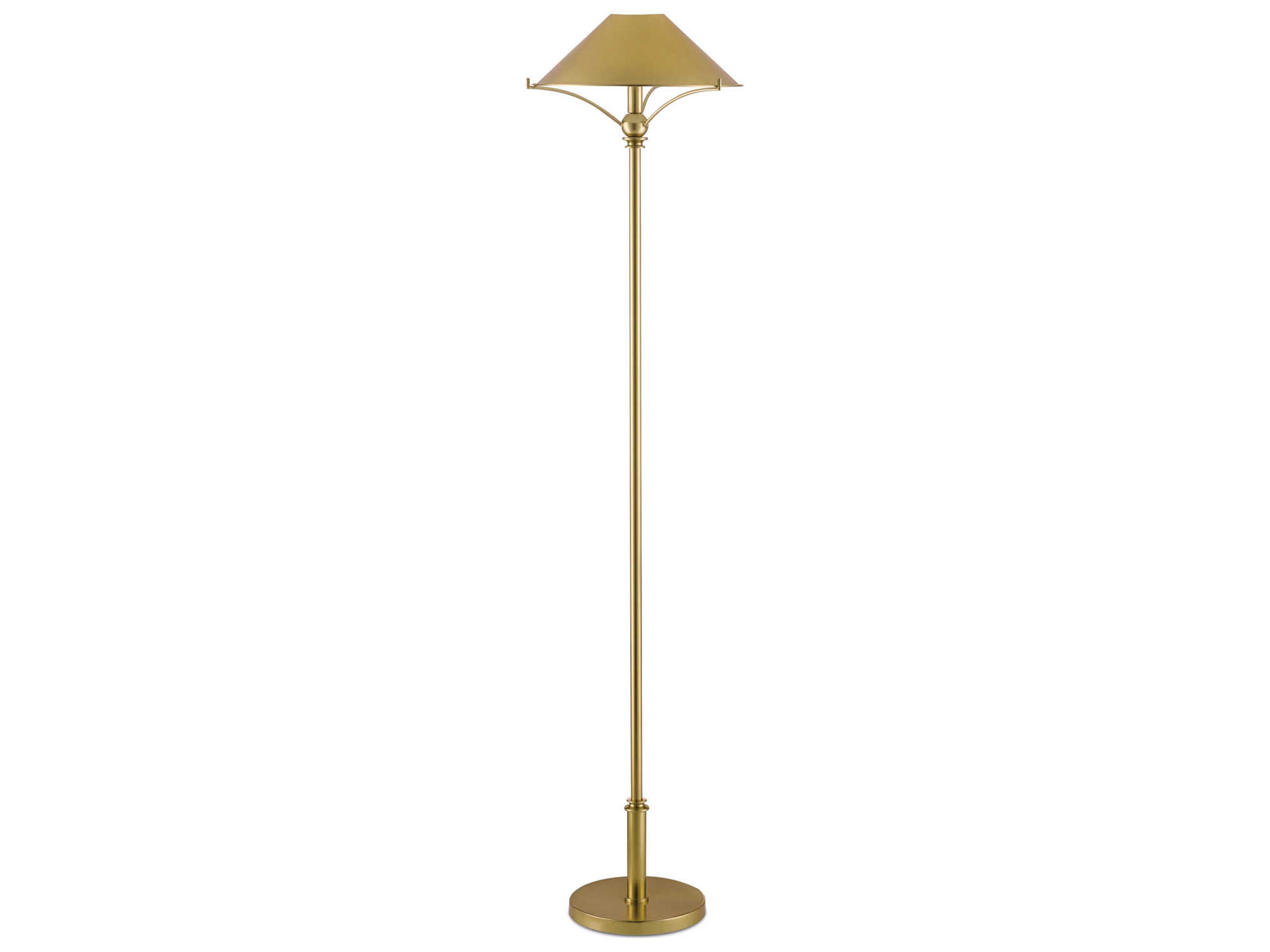 Luxecor Vistas Polished Brass Floor Lamp