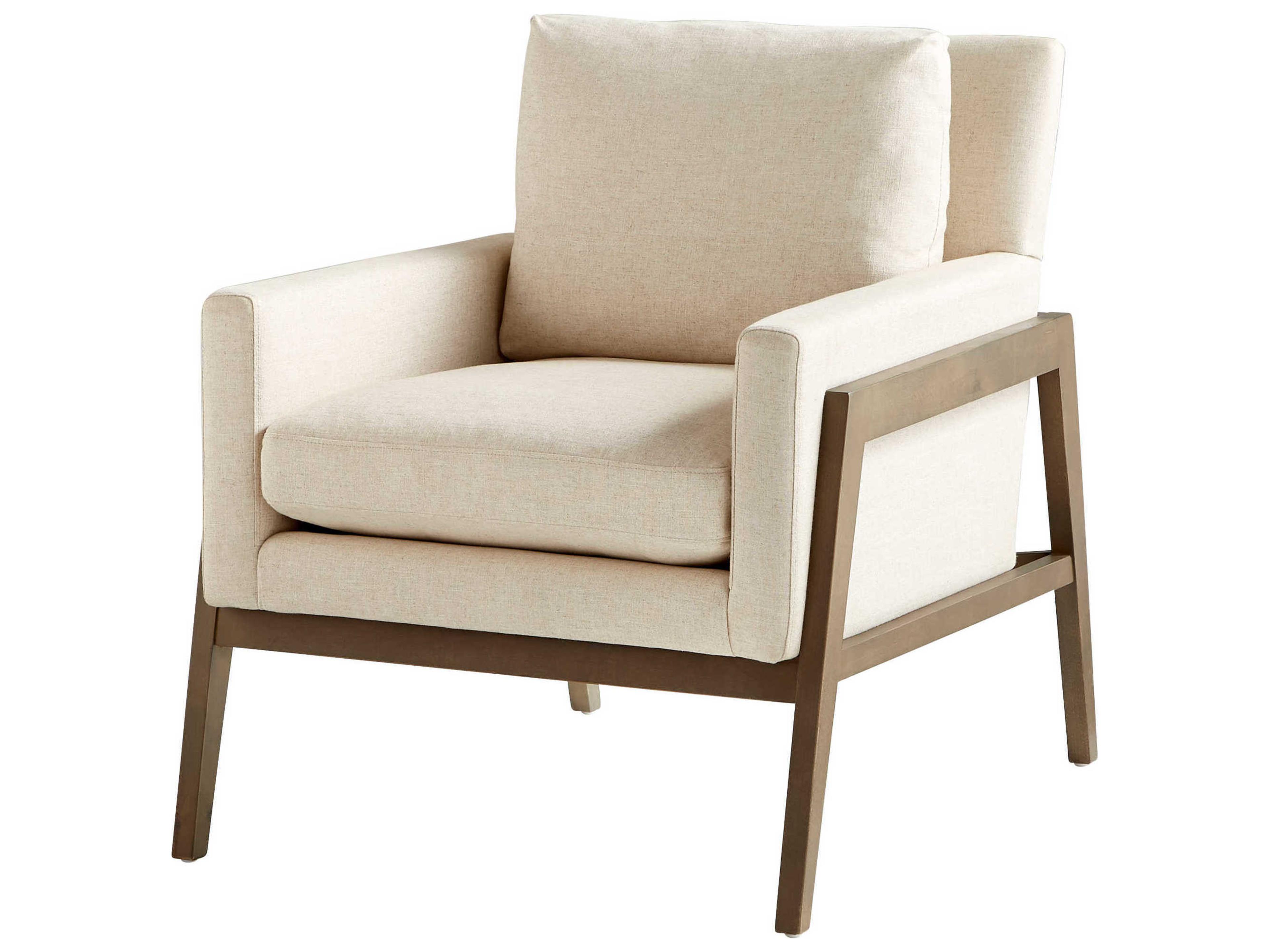 Cyan Design Beige Fabric Accent Chair