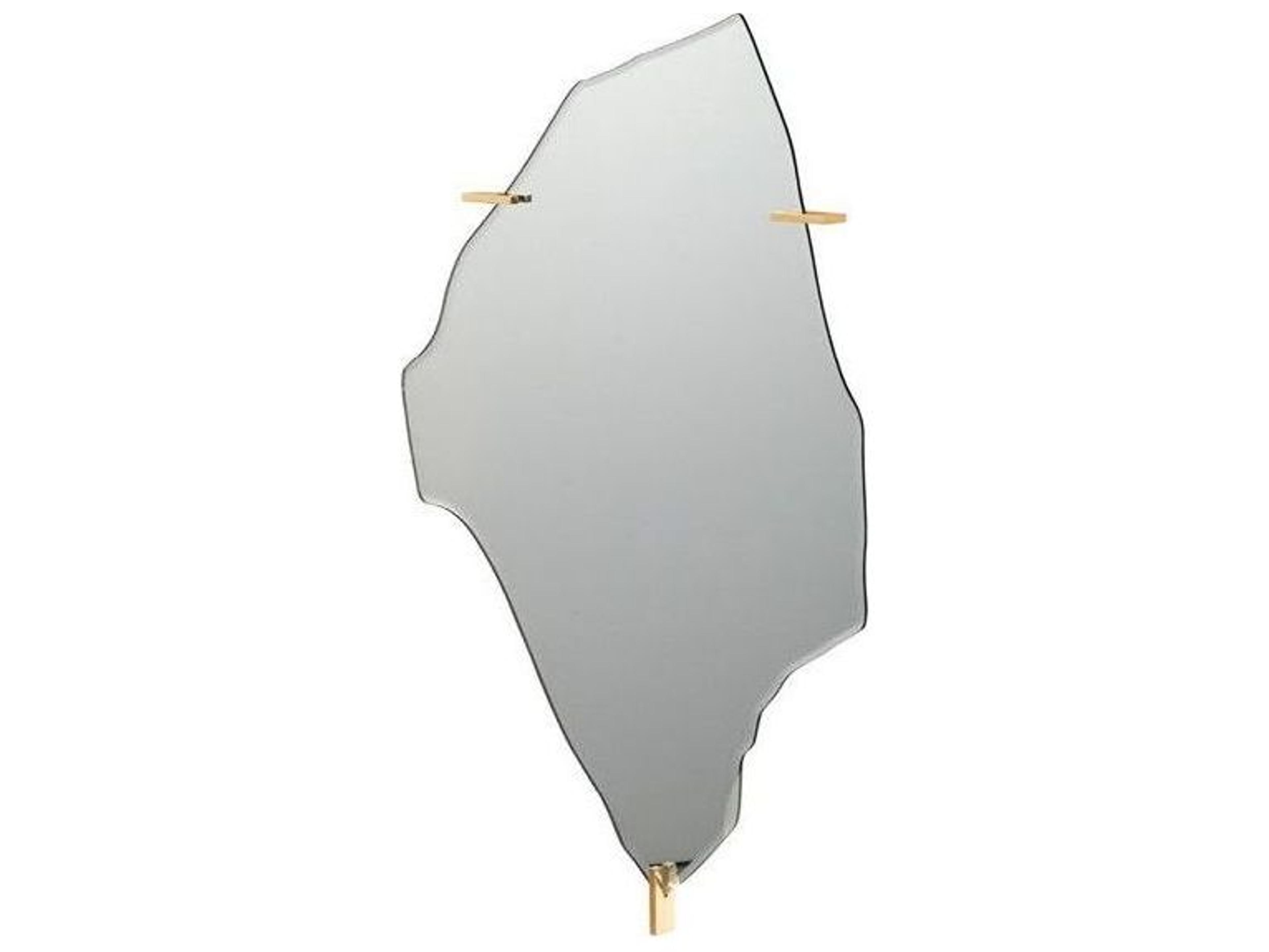 Driade Archipelago By Fredrikson Stallard Steel And Gold Small Mirror