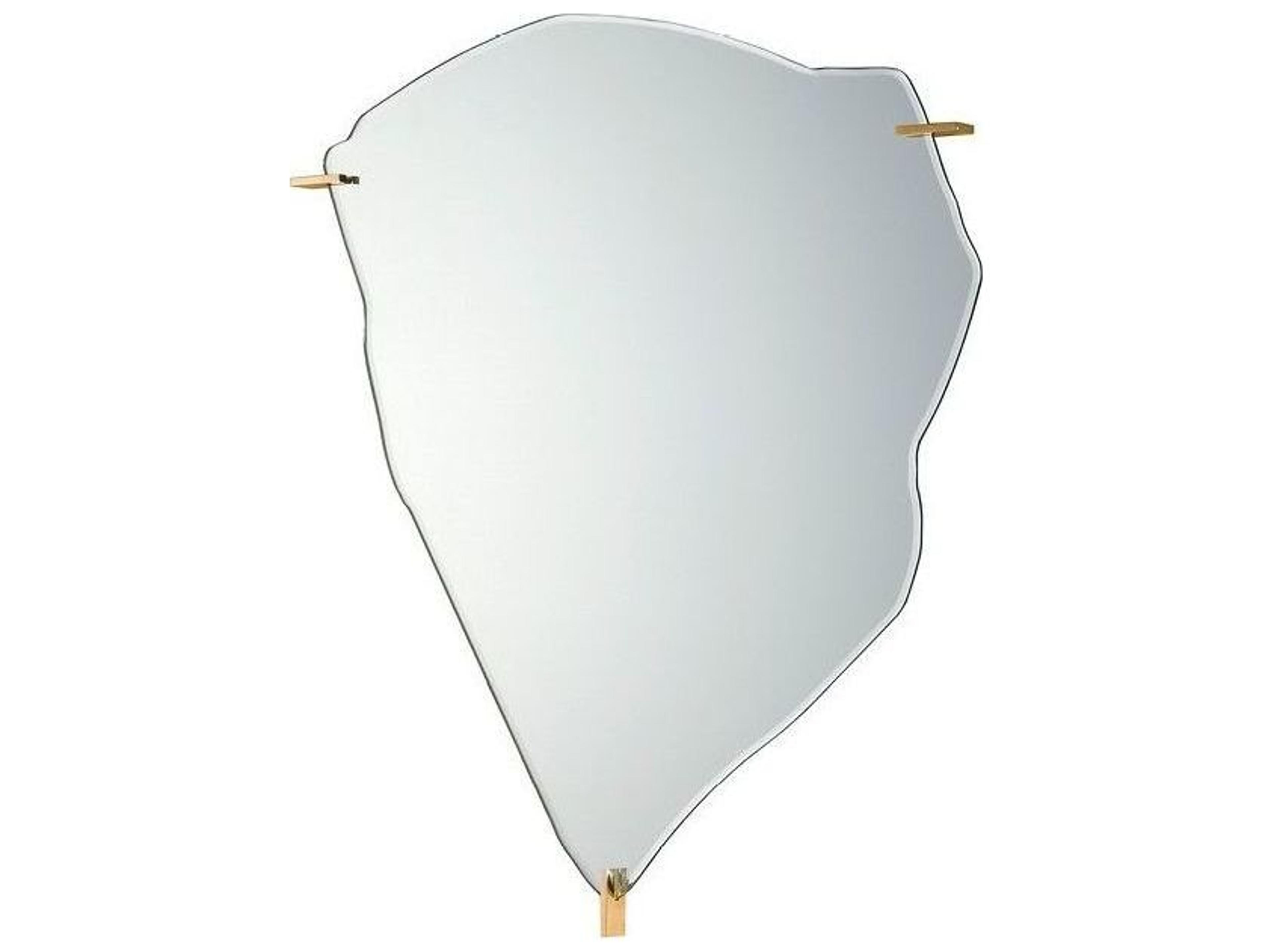 Driade Archipelago By Fredrikson Stallard Steel And Gold Medium Mirror