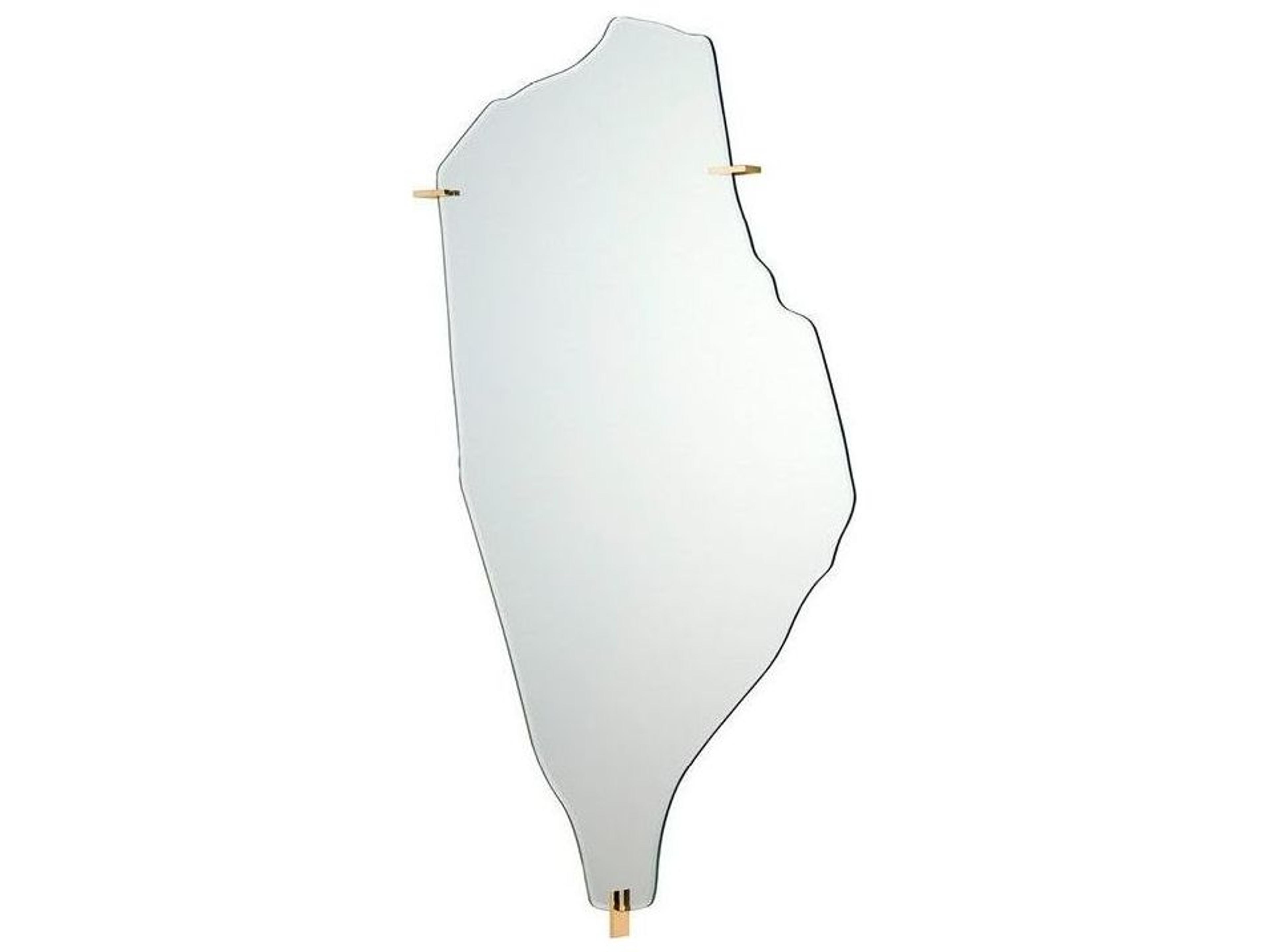 Driade Archipelago By Fredrikson Stallard Steel And Gold Large Mirror