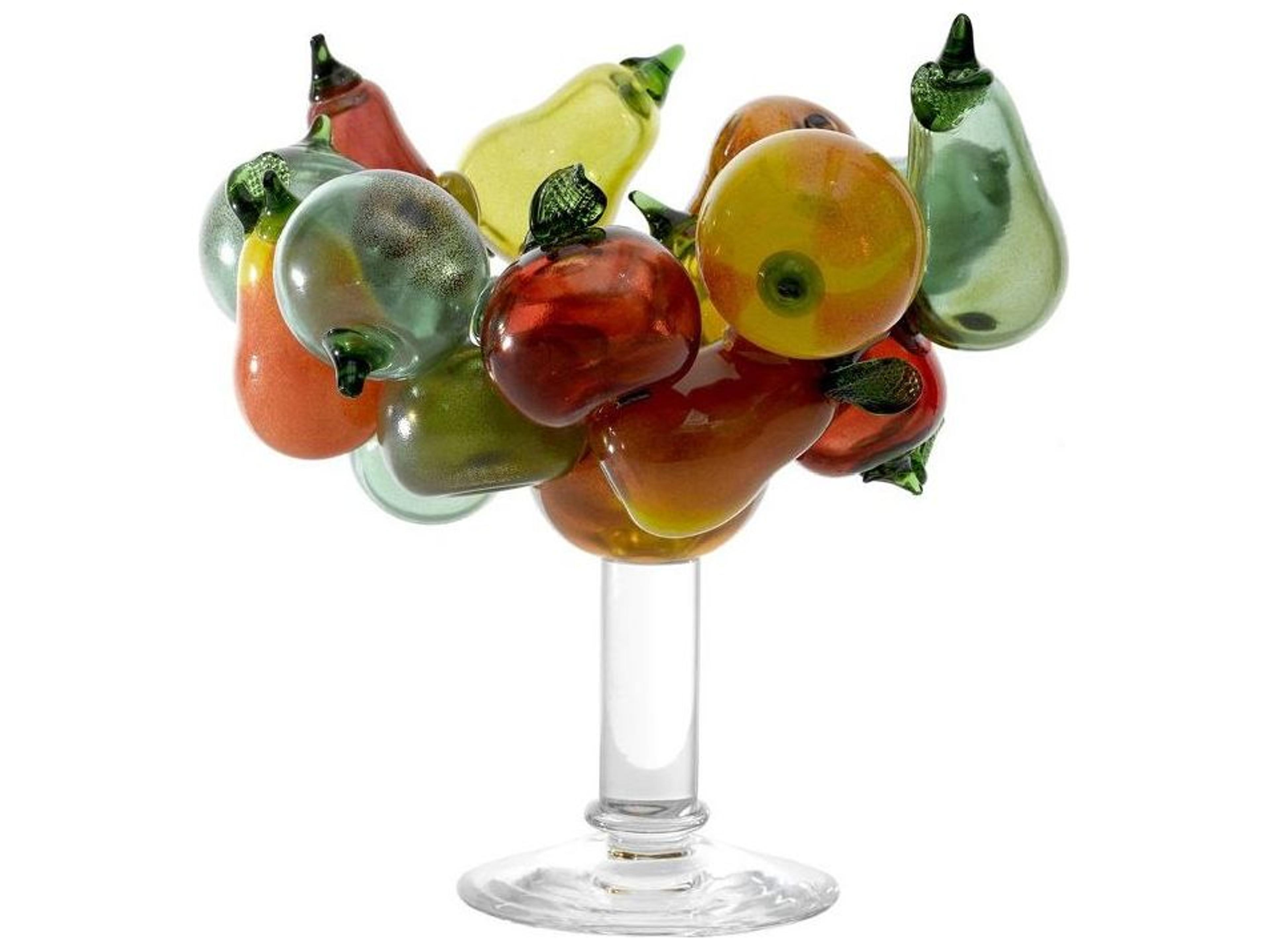 Driade Borek Sipek Orfeo Transparent Blown Glass Stand