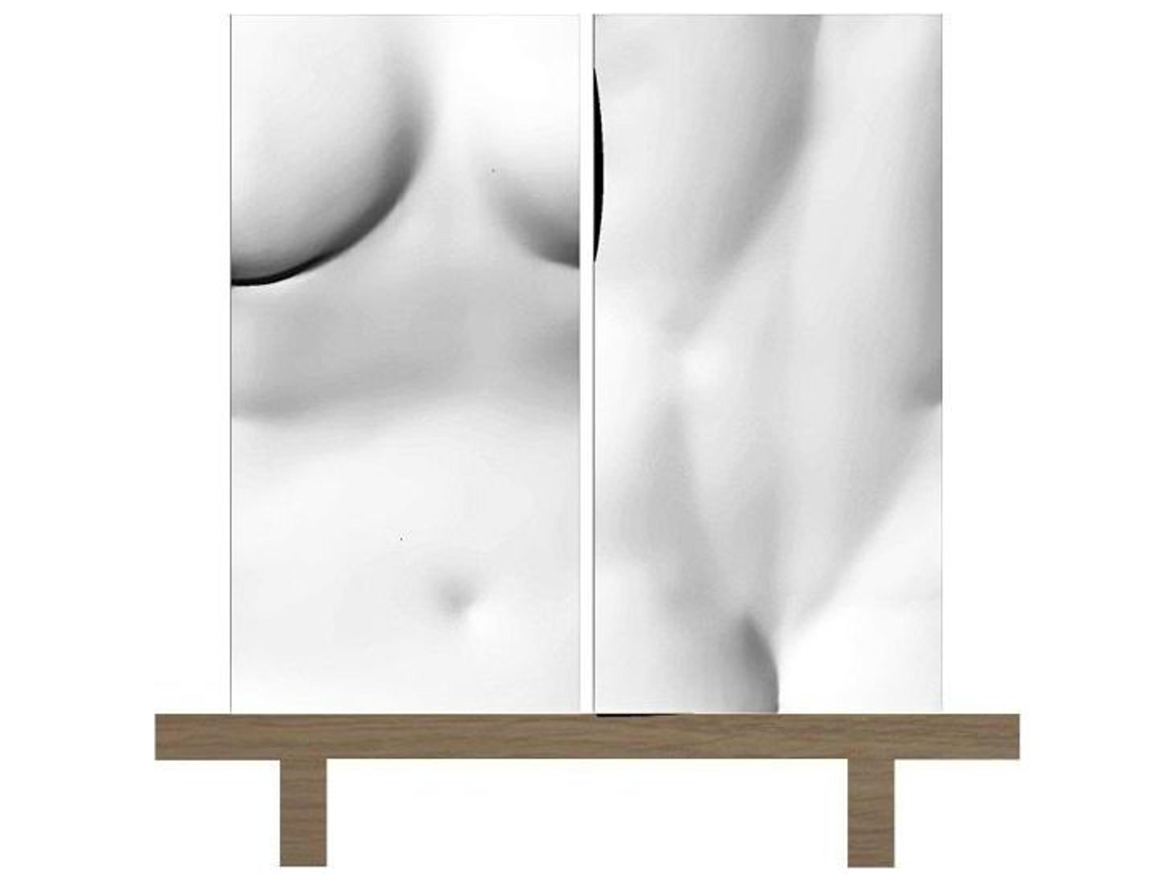 Driade Ercole E Afrodite By Lab White Accent Chest