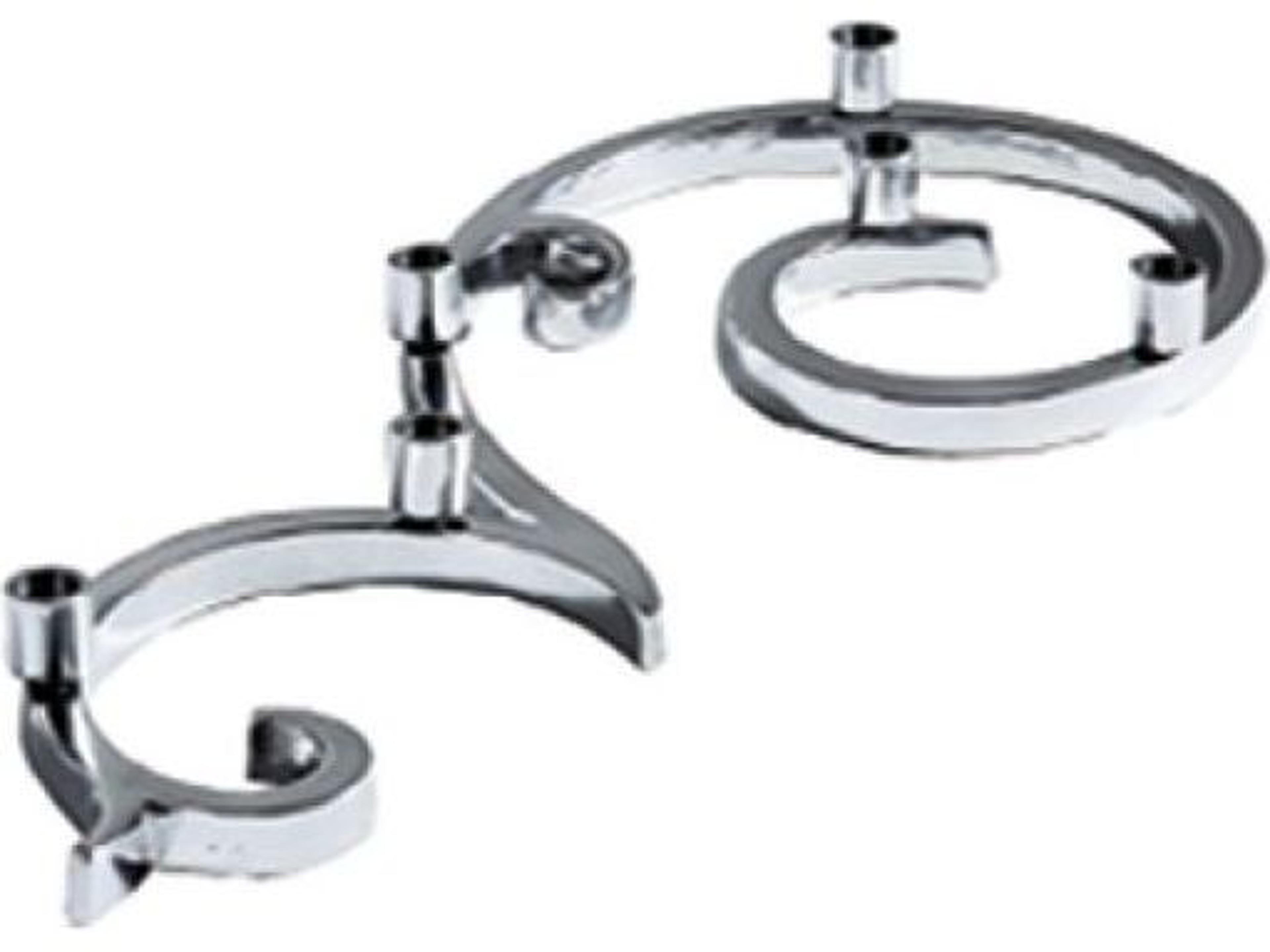 Driade Von Erlach I Polished Aluminum Candleholder