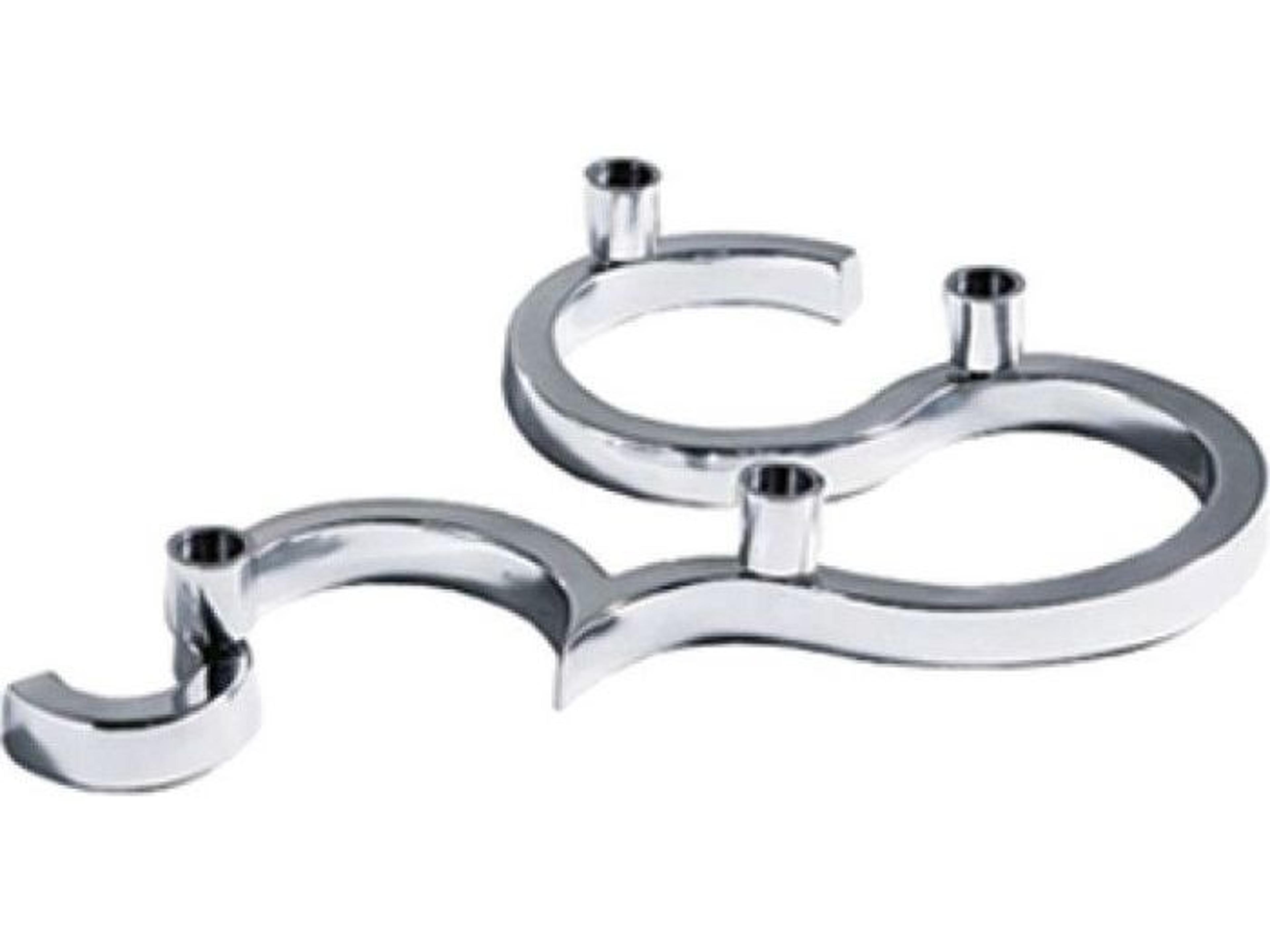 Driade Von Erlach II Polished Aluminum Candleholder
