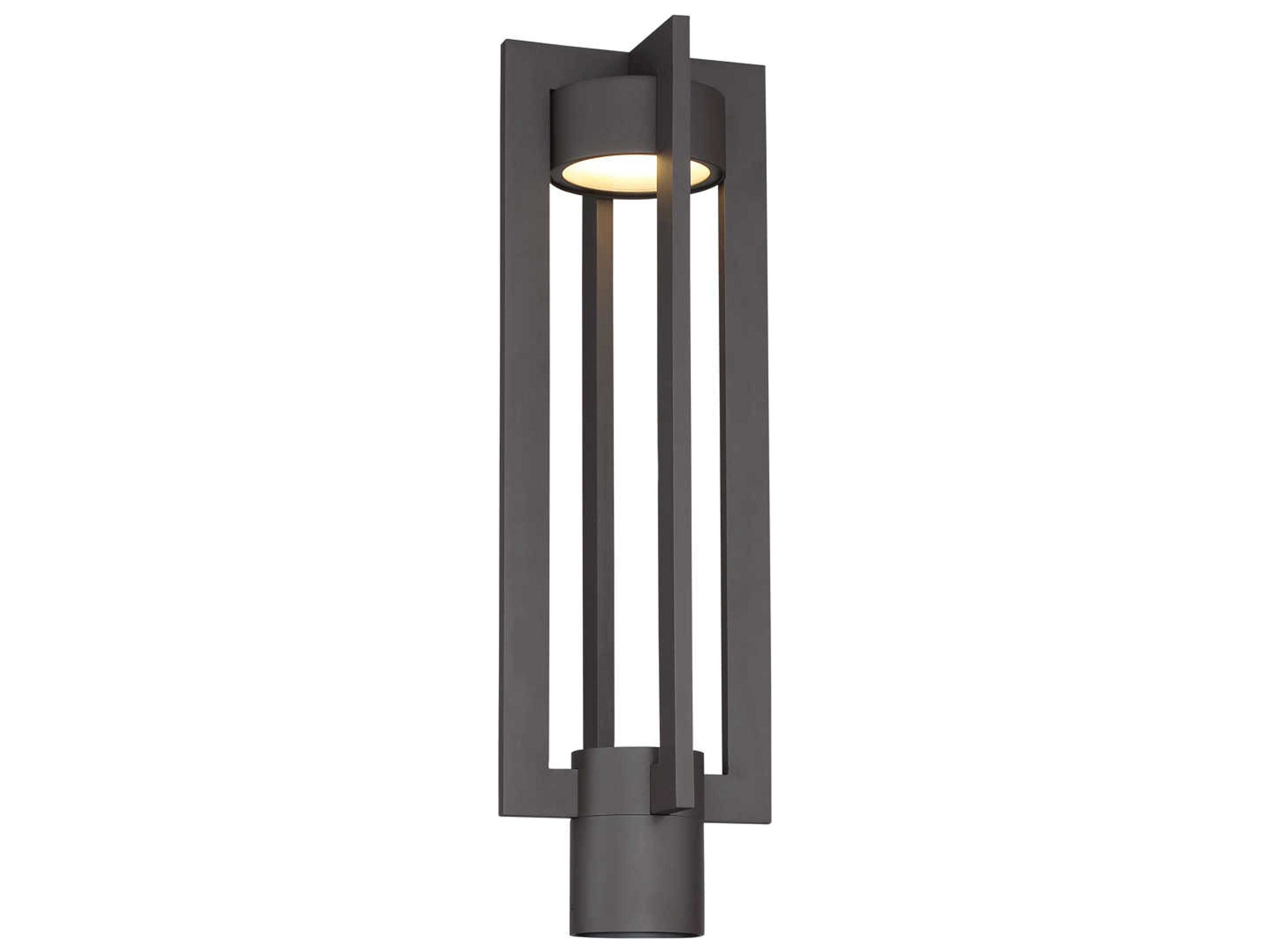 dweLED by WAC Lighting Chamber 1 - Light LED Outdoor Post Light