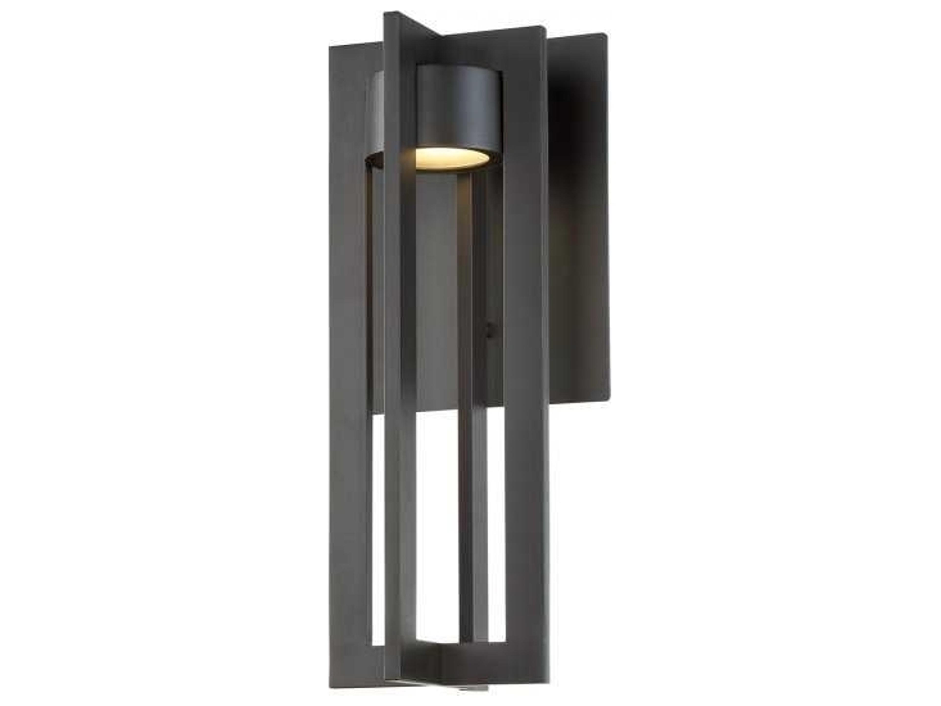 dweLED by WAC Lighting Chamber 1 - Light LED Outdoor Wall Light