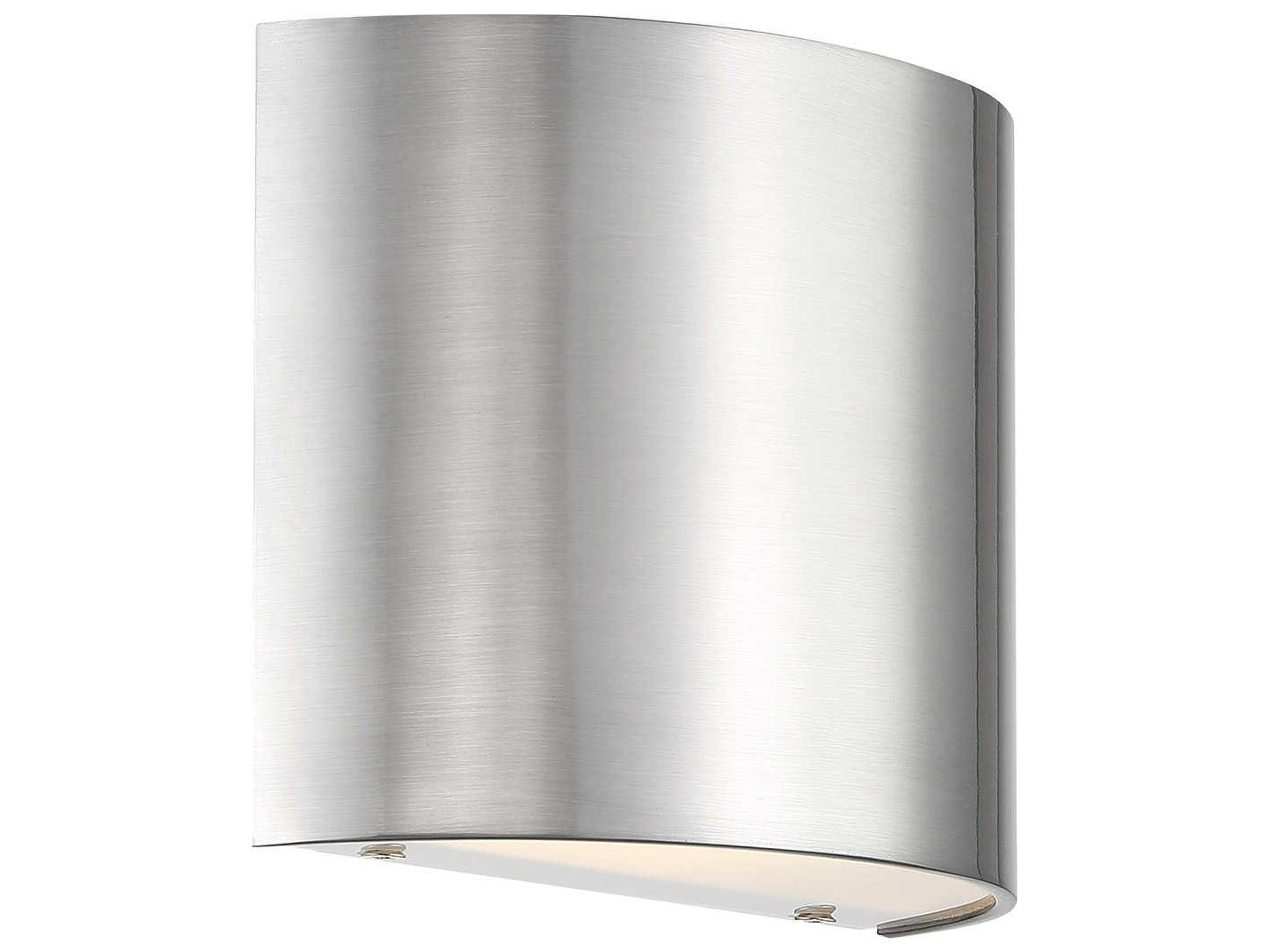 dweLED by WAC Lighting Pocket 1-Light Brushed Nickel LED Wall Sconce