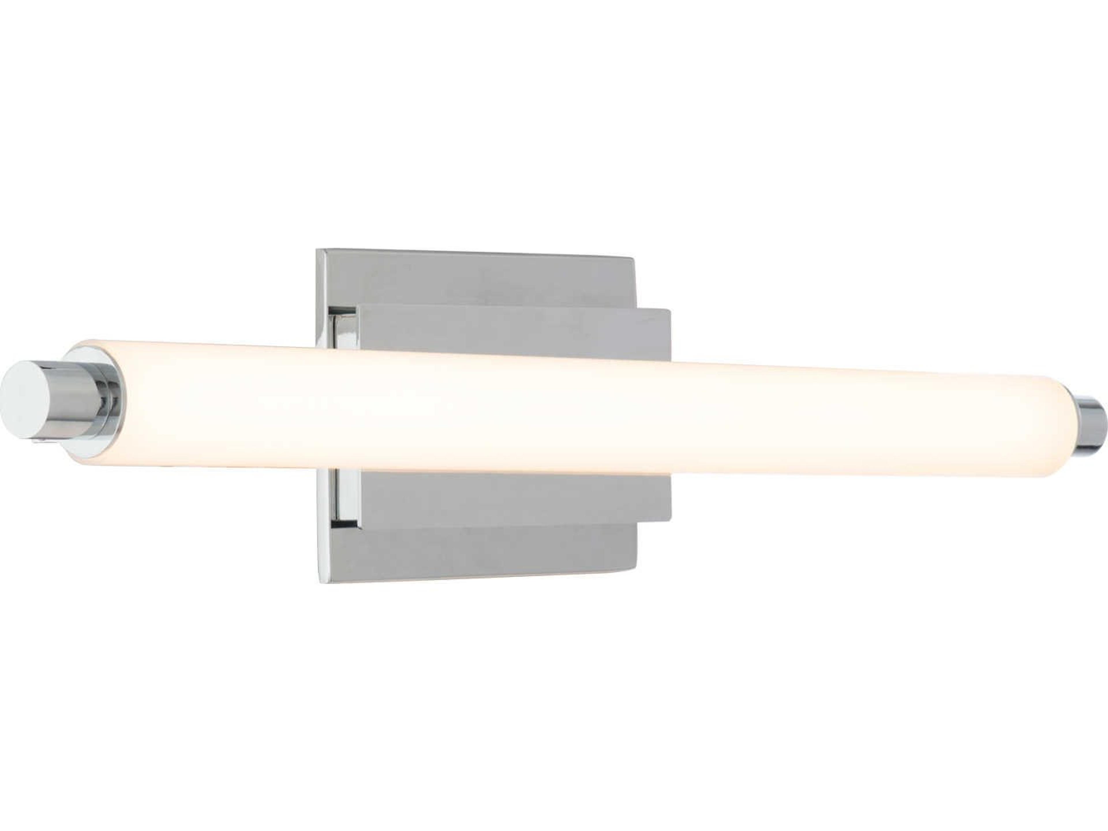 dweLED by WAC Lighting Vista 1-Light Chrome LED Vanity Light