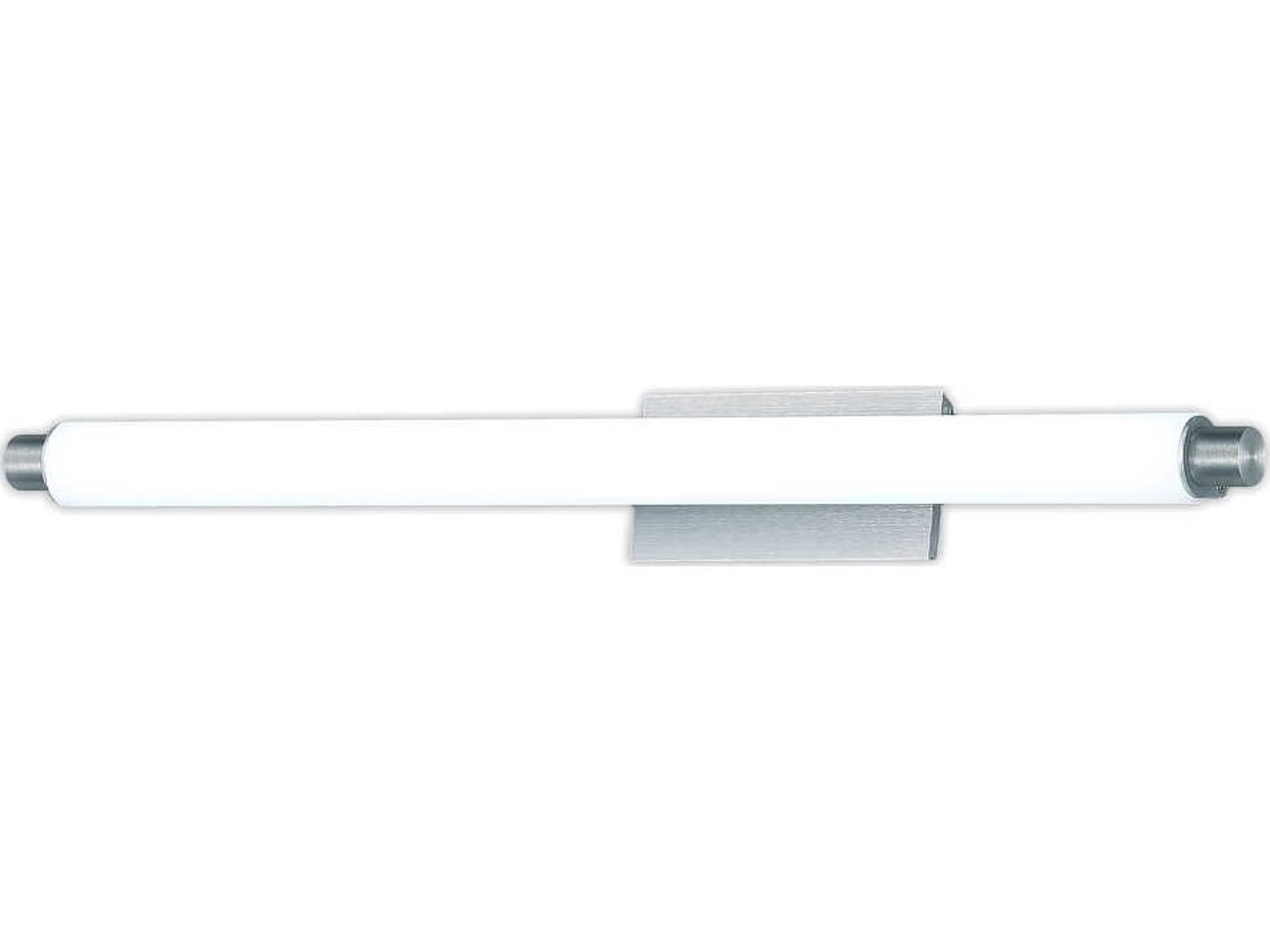 dweLED by WAC Lighting Vista 1-Light Brushed Aluminum Silver LED Vanity Light