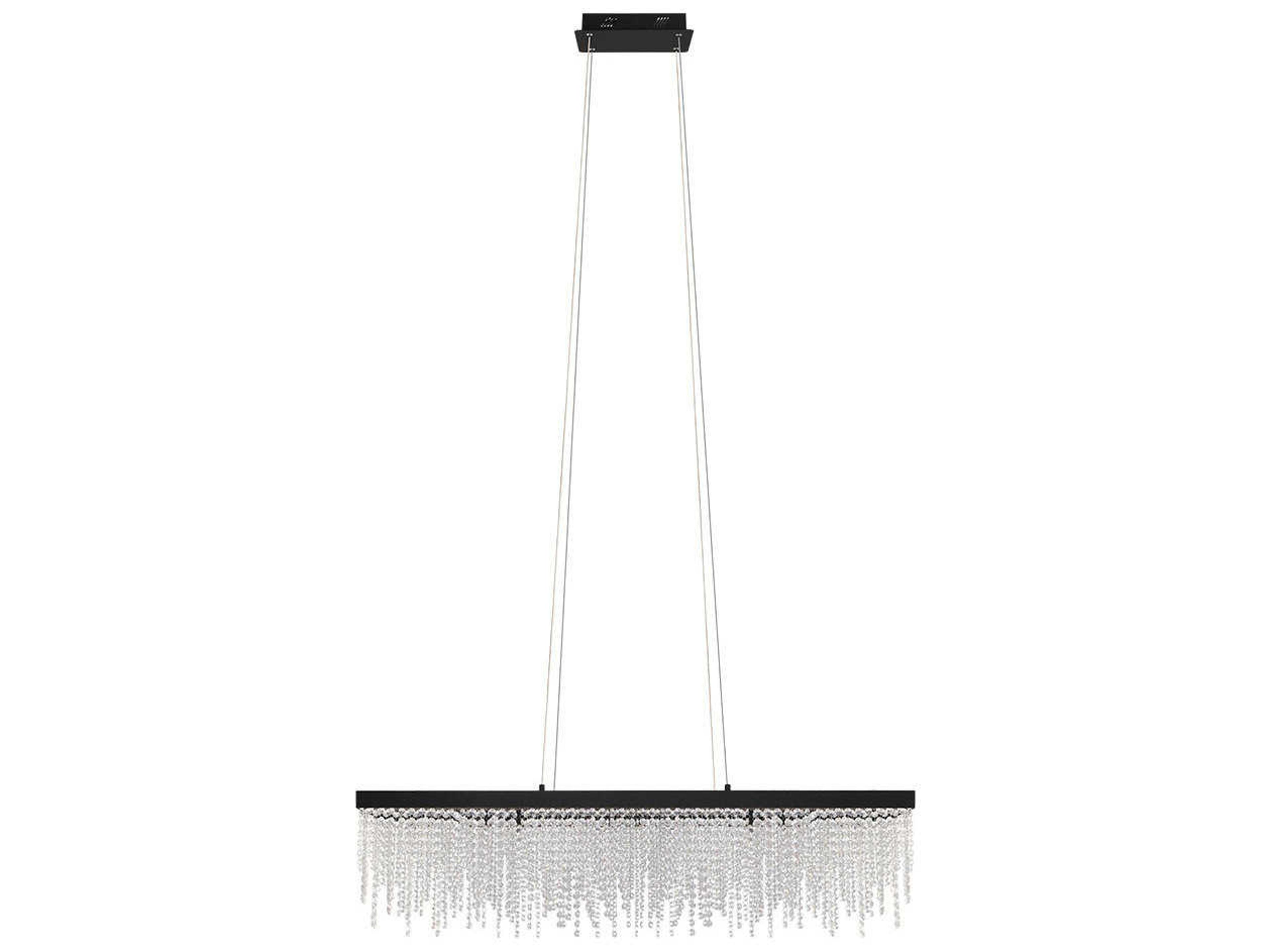 Eglo Antelao Black Linear Island Pendant