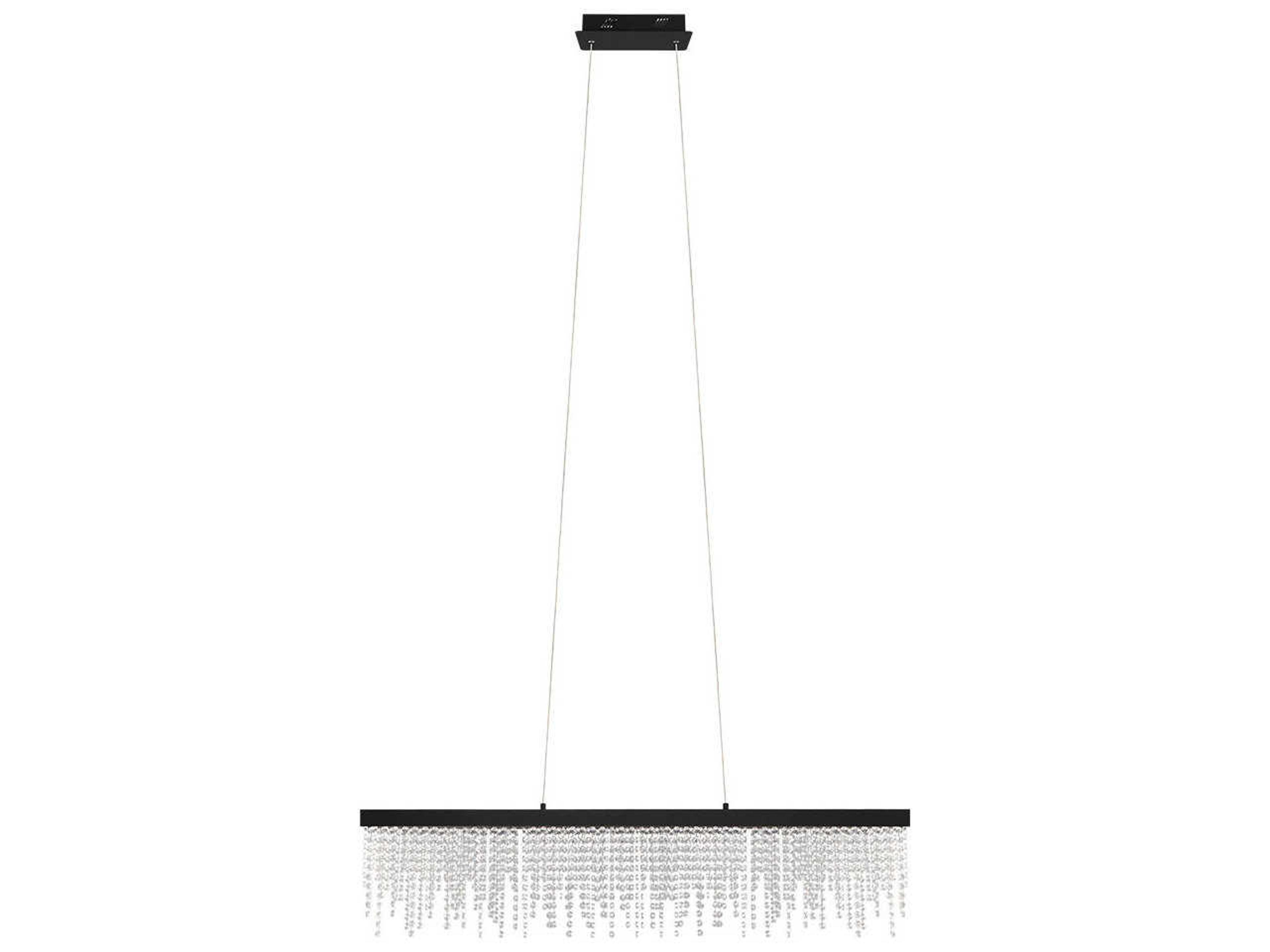 Eglo Antelao Black Linear Island Pendant