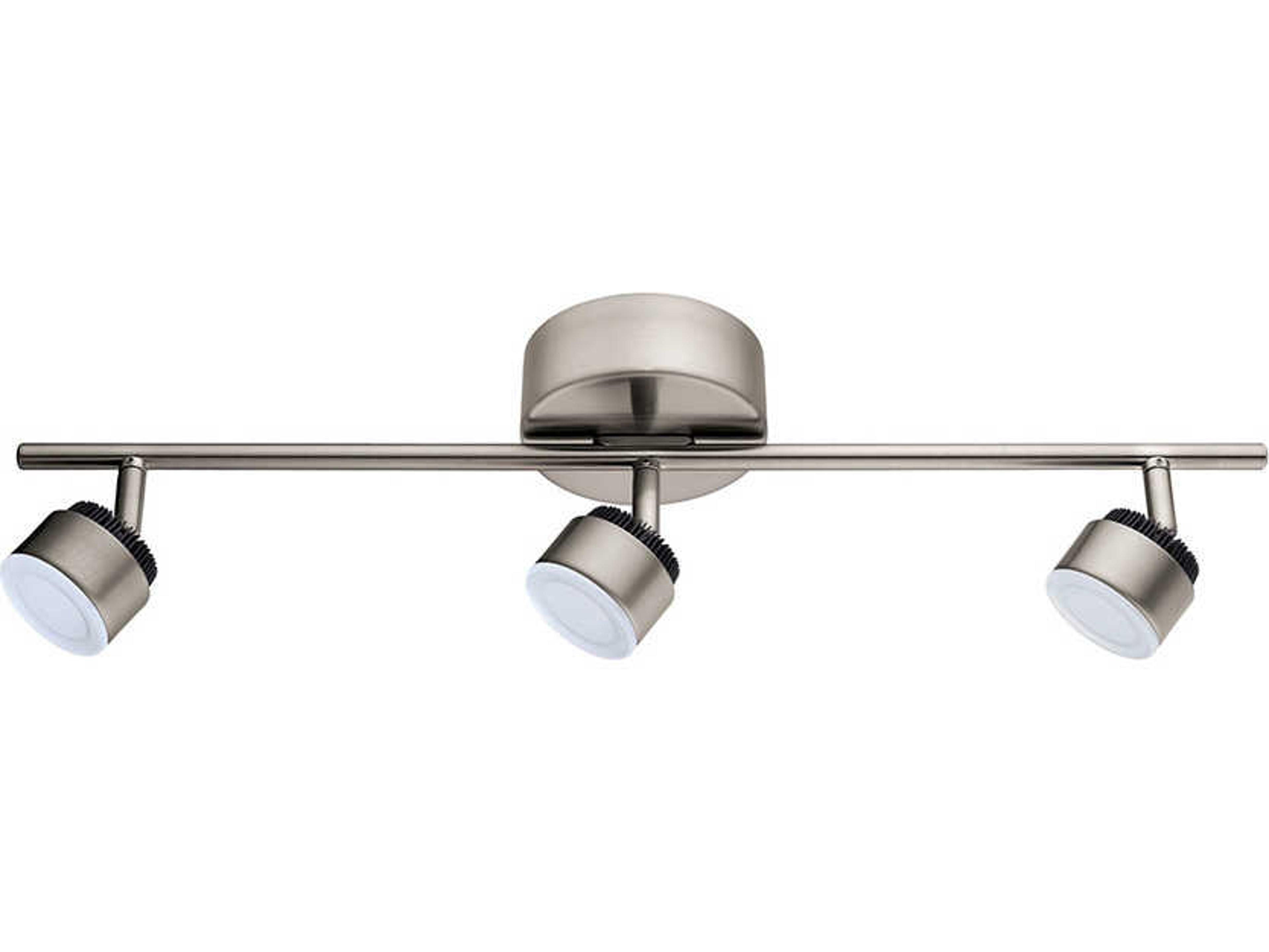Eglo Armento 3-Light Matte Nickel Round Track & Rail Light