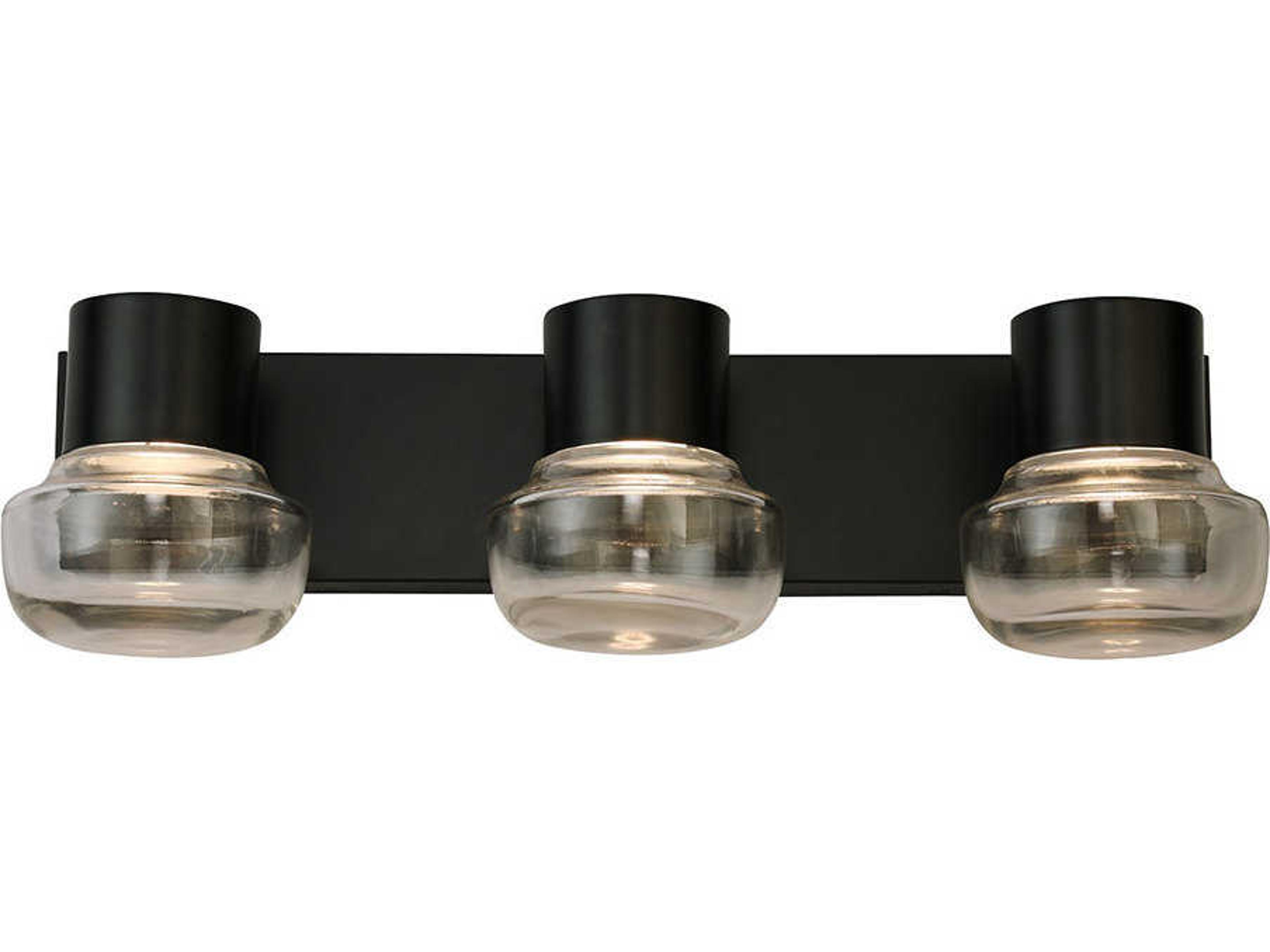 Eglo Belby 3-Light Black Vanity Light