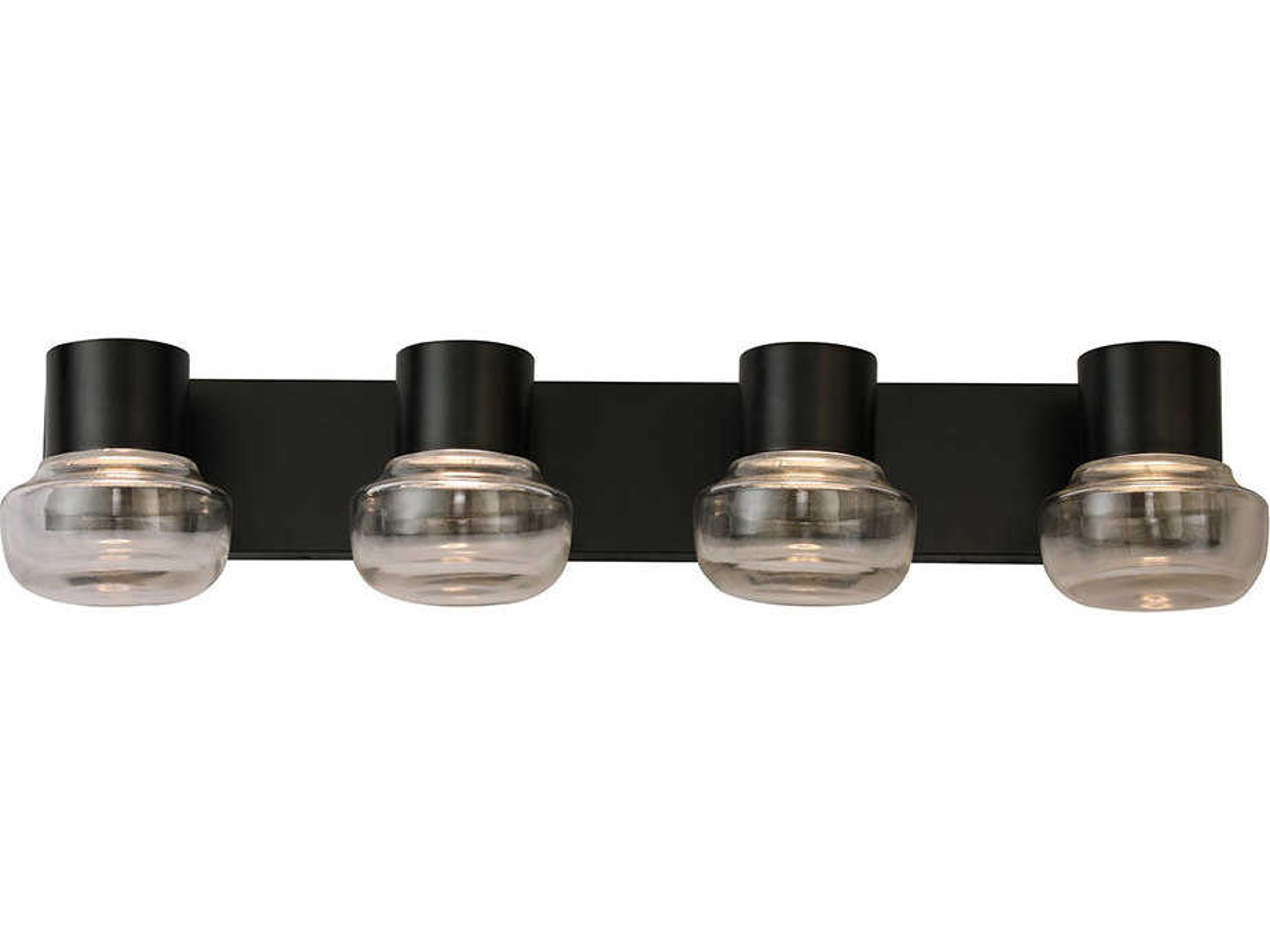 Eglo Belby 4-Light Black Vanity Light
