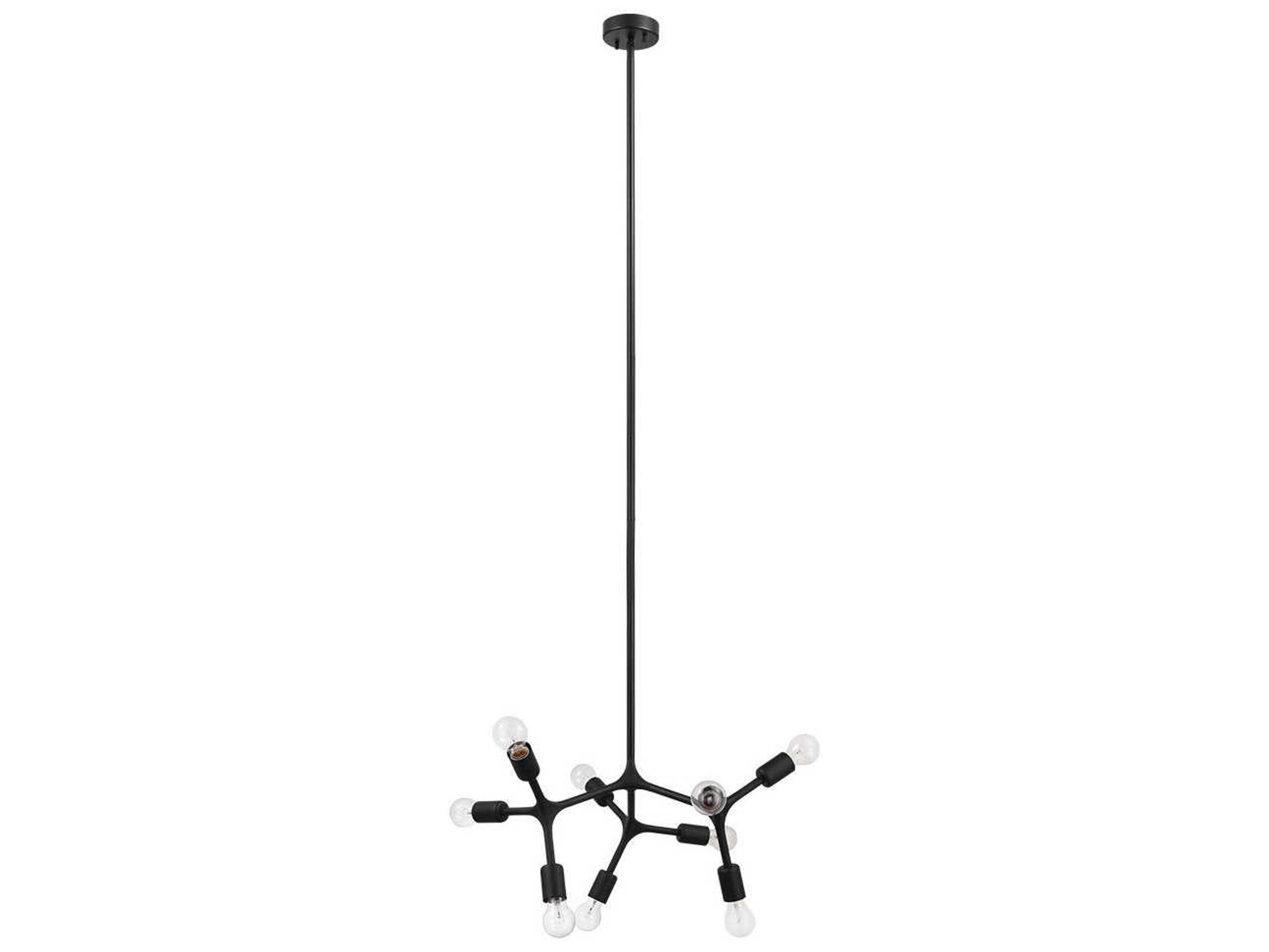 Eglo Bocadella 9-Light Black Pendant