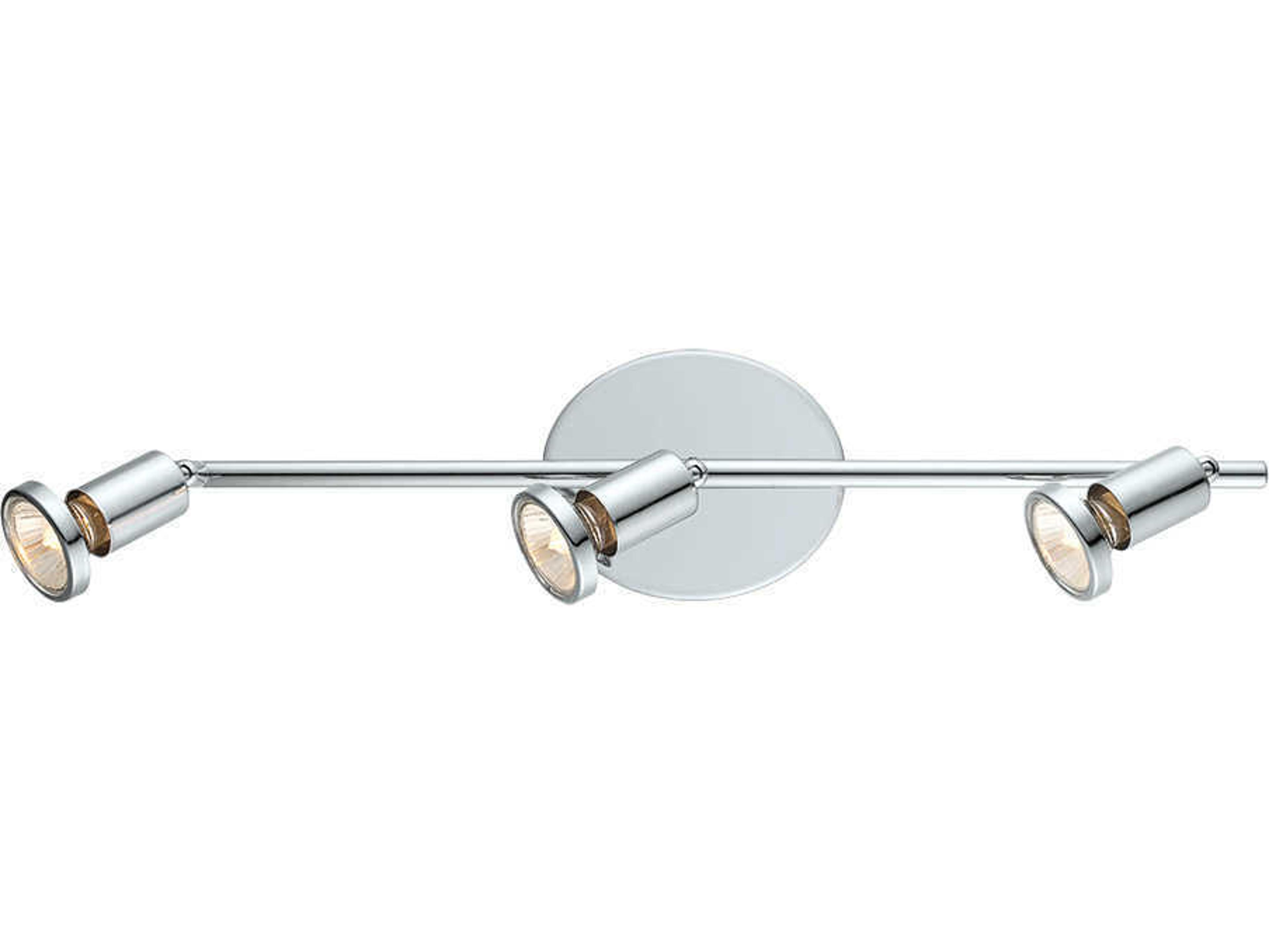 Eglo Buzz 3-Light Chrome Track & Rail Light