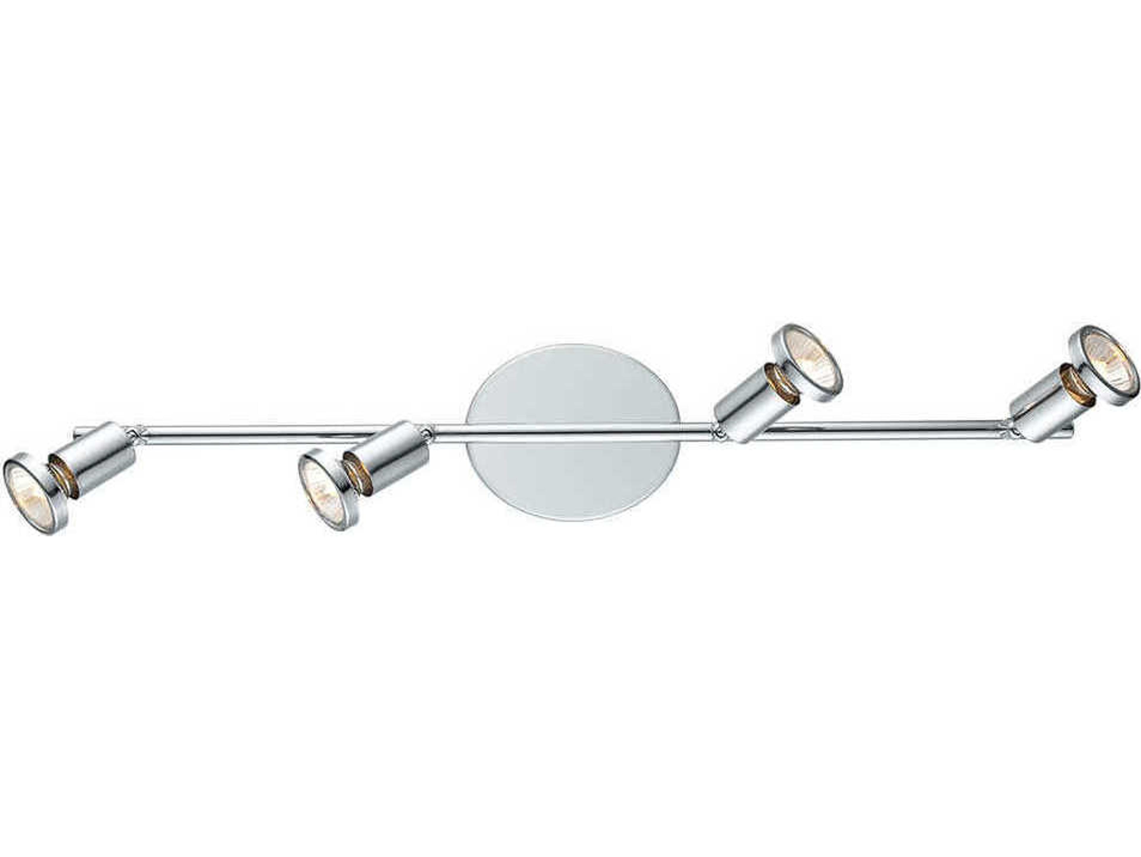 Eglo Buzz 4-Light Chrome Track & Rail Light
