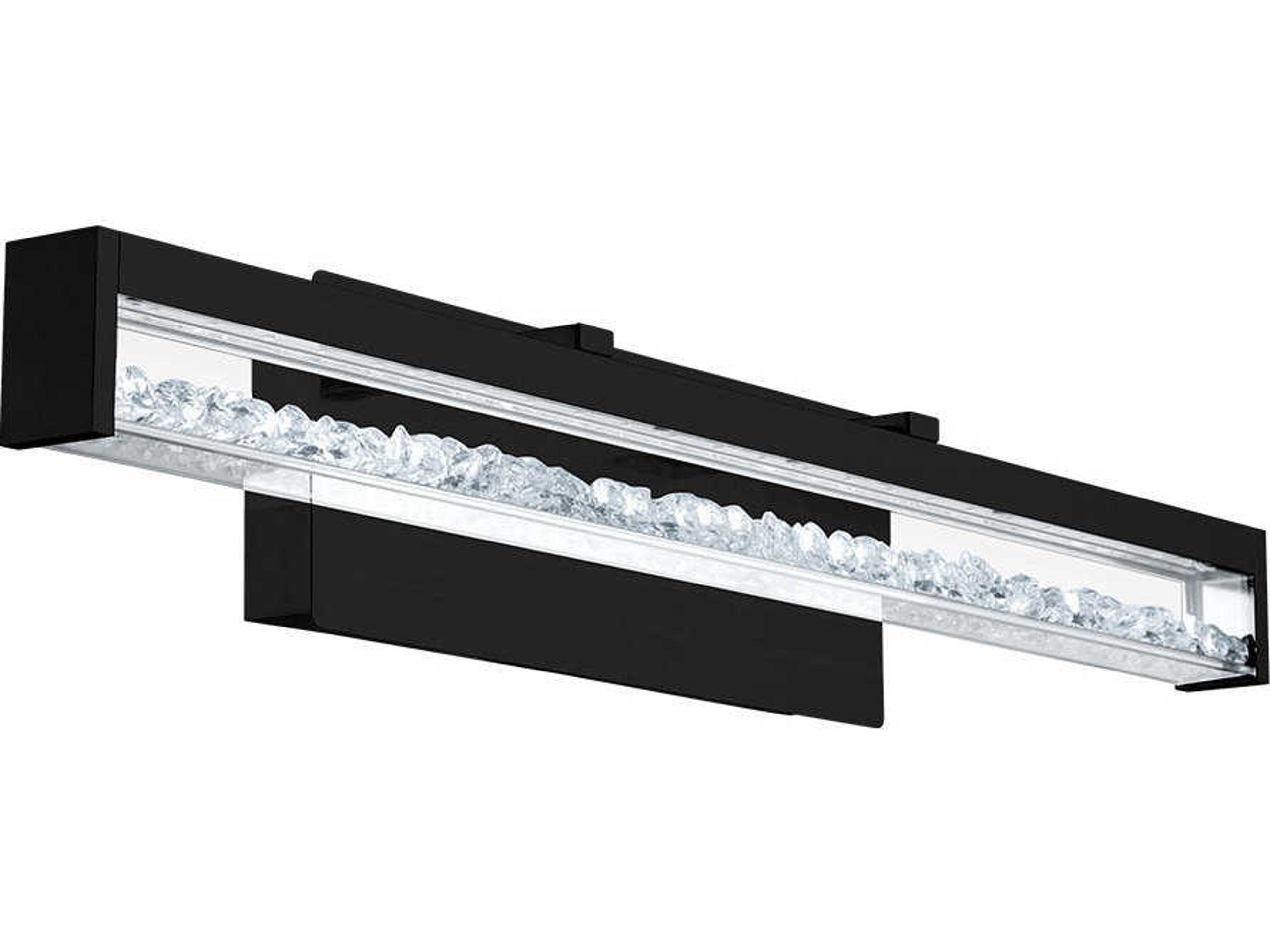 Eglo Cardito 1-Light Matte Black Vanity Light