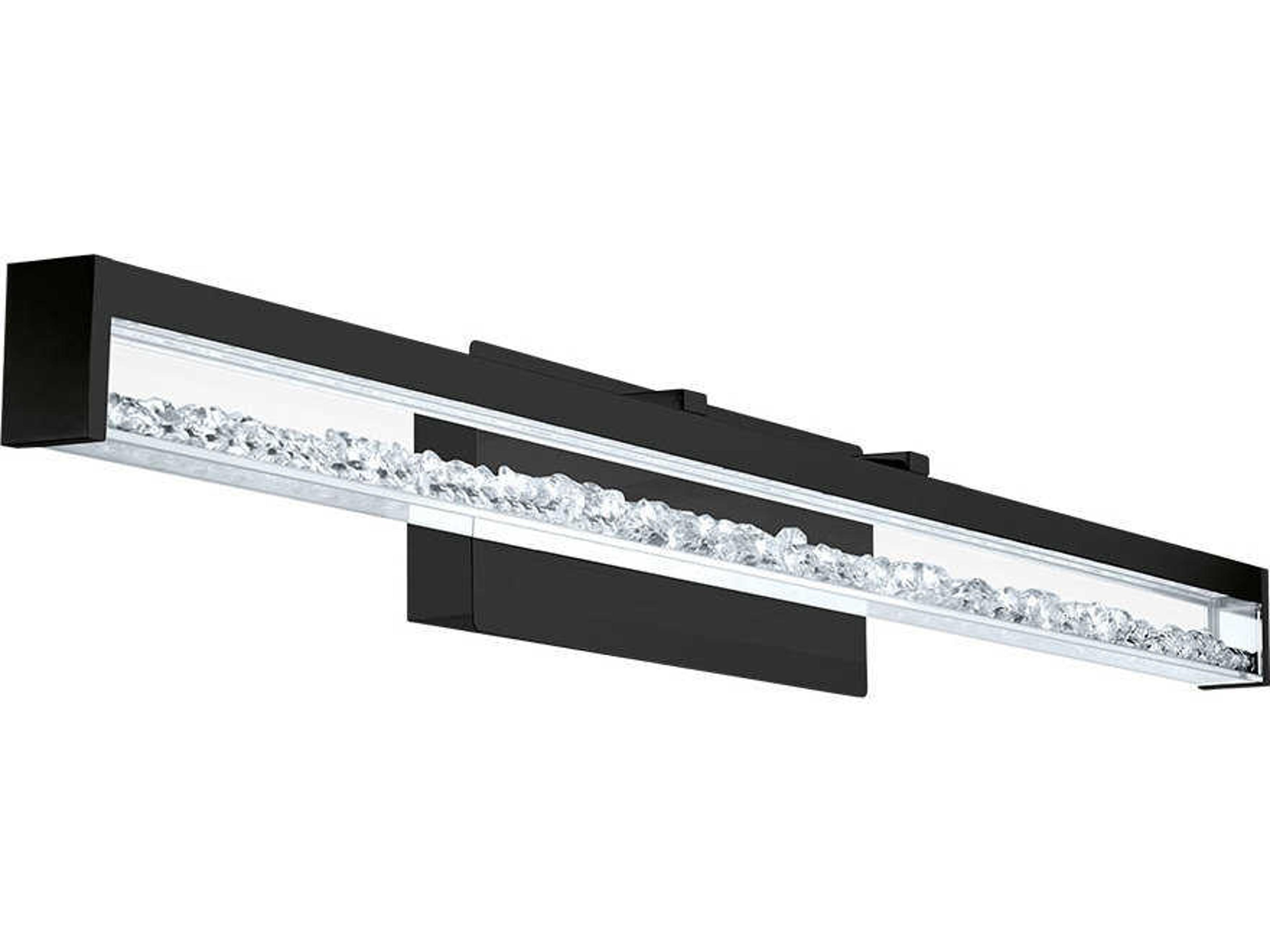 Eglo Cardito 1-Light Matte Black Vanity Light